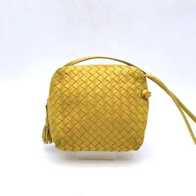 Intrecciato Mini Pouch Shoulder Bag