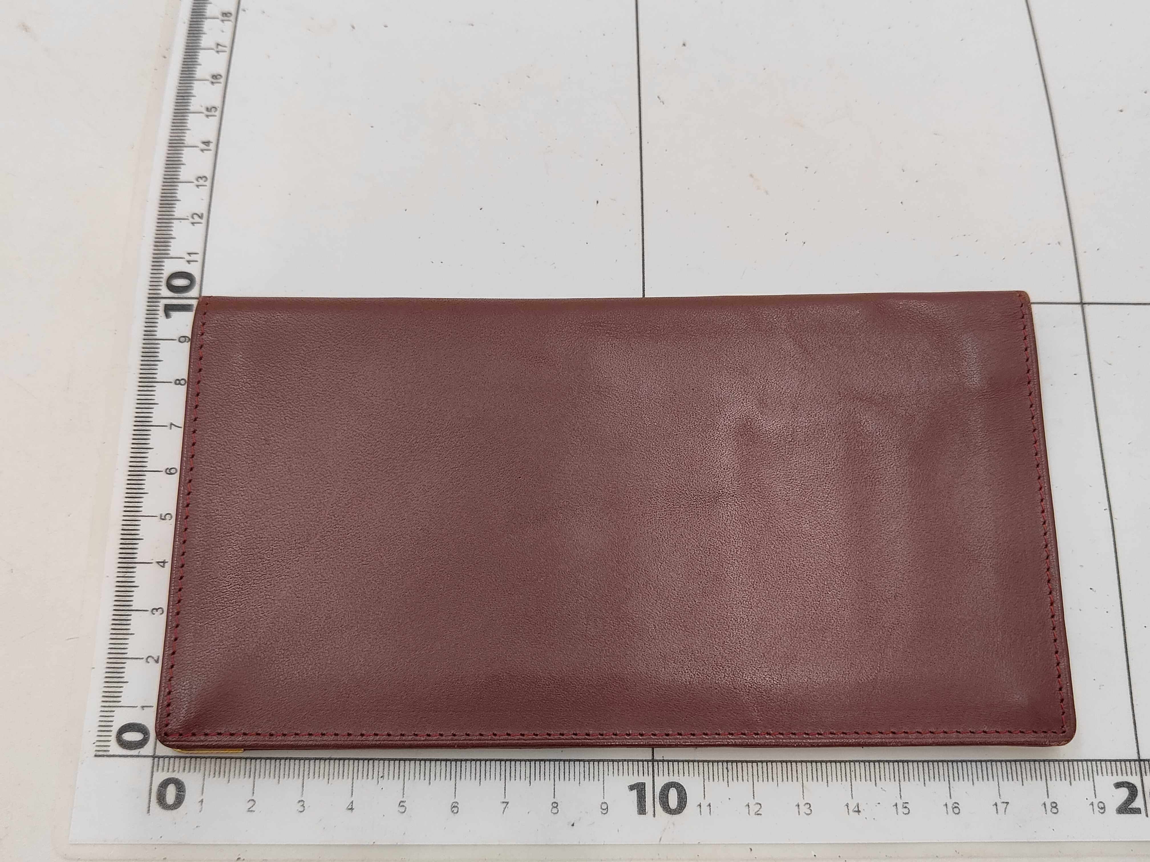 Must wallet, leather, Bordeaux color. — view 2