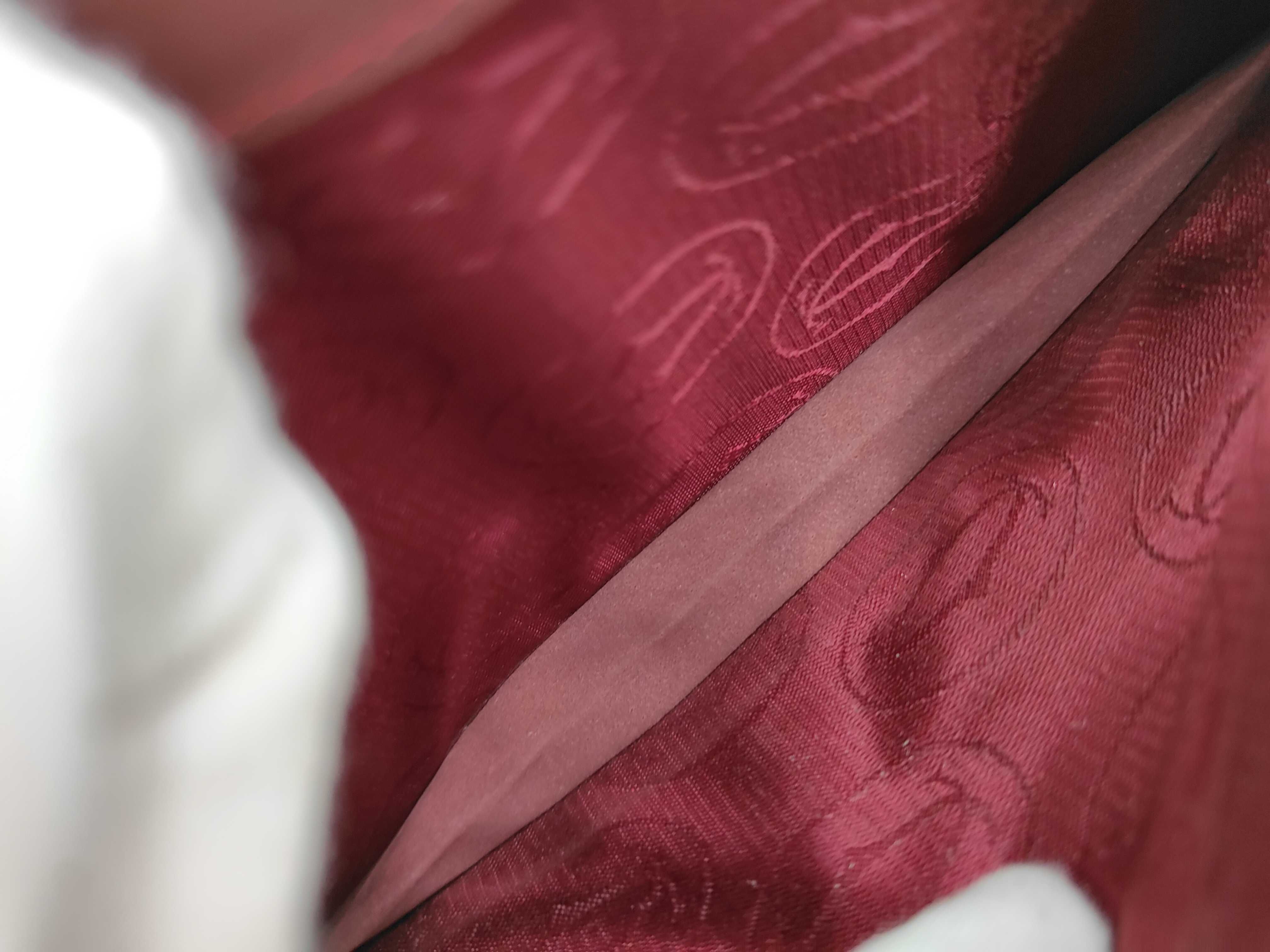 Must wallet, leather, Bordeaux color. — view 5