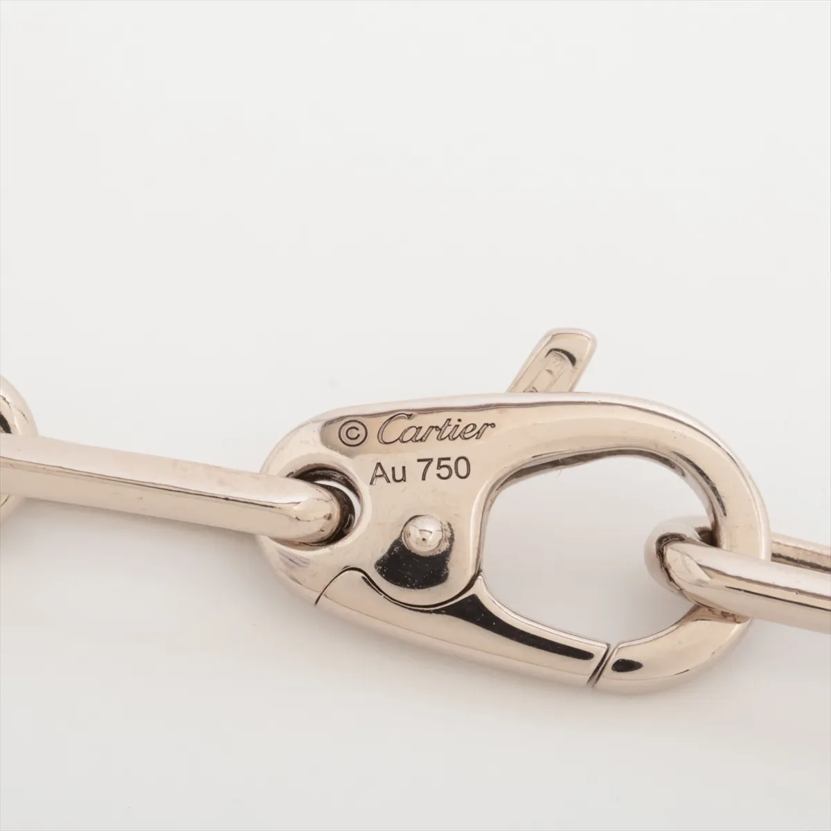 Santos de Cartier Necklace 750 (WG) 55.3g GZ2181 (Dents) — view 4