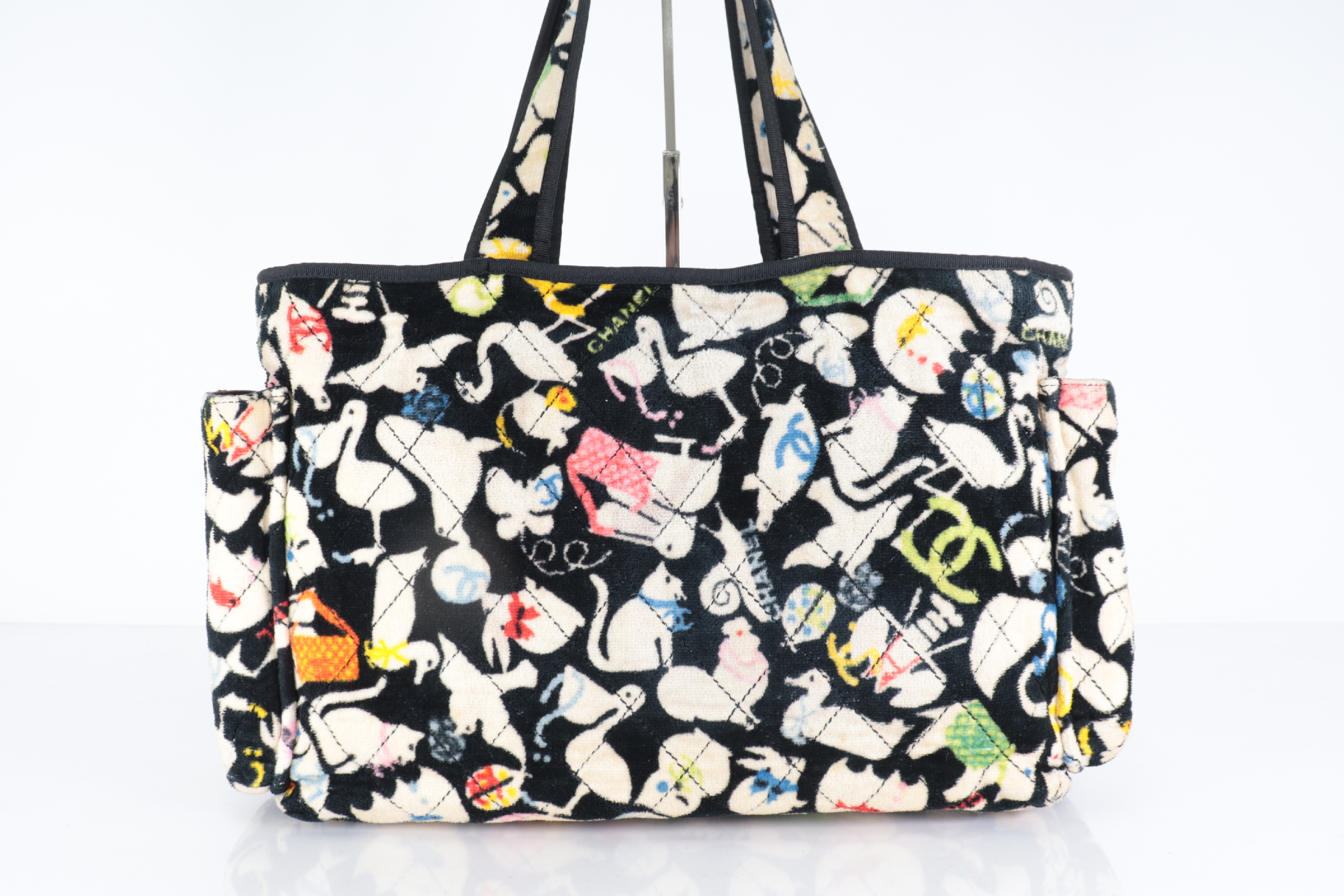 Baby Animal Terry Cloth Tote Bag (No. 11) — view 3