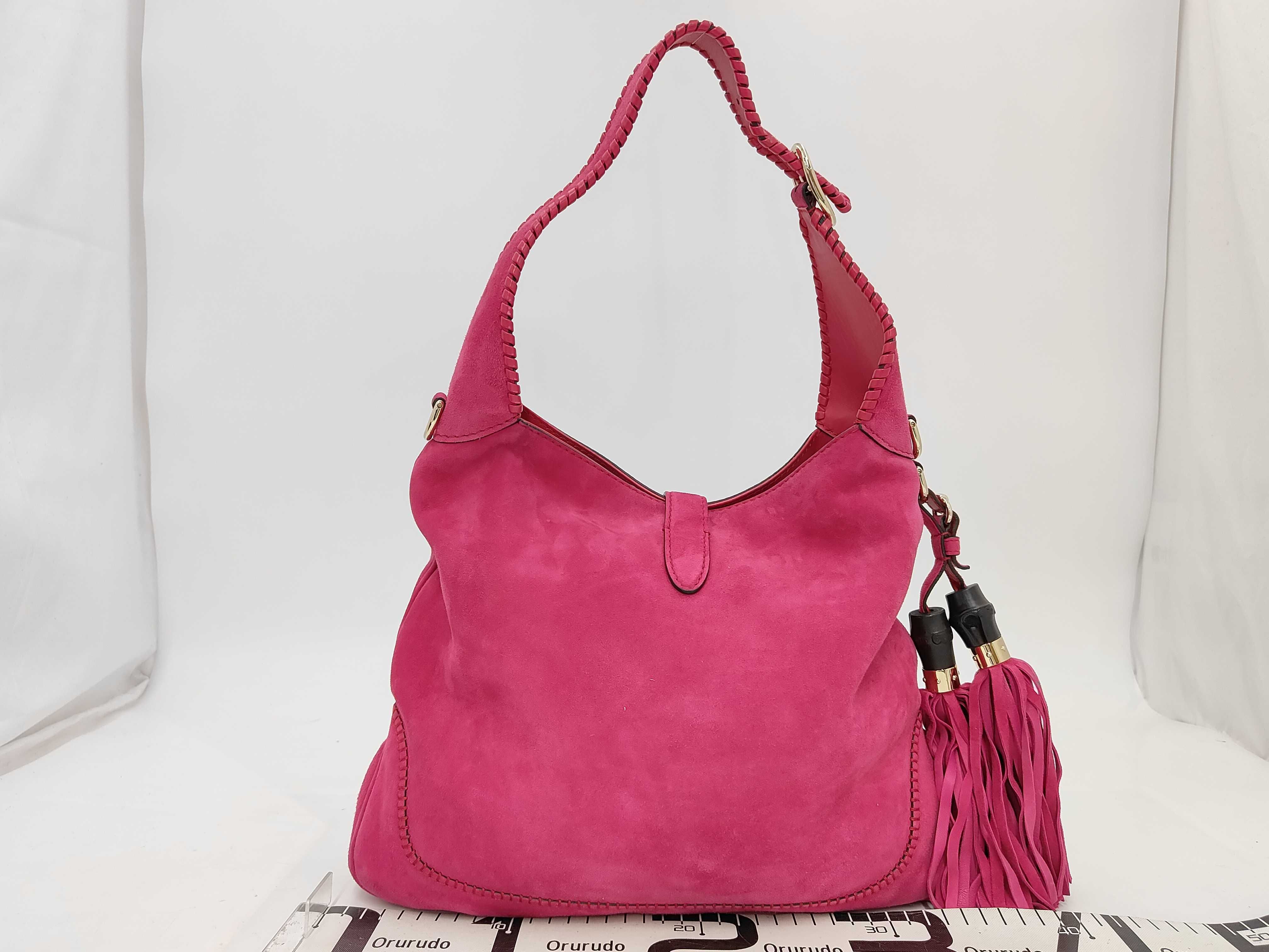 Jackie Gucci Handbag New Jackie Suede 246907 Shoulder Bag — view 2