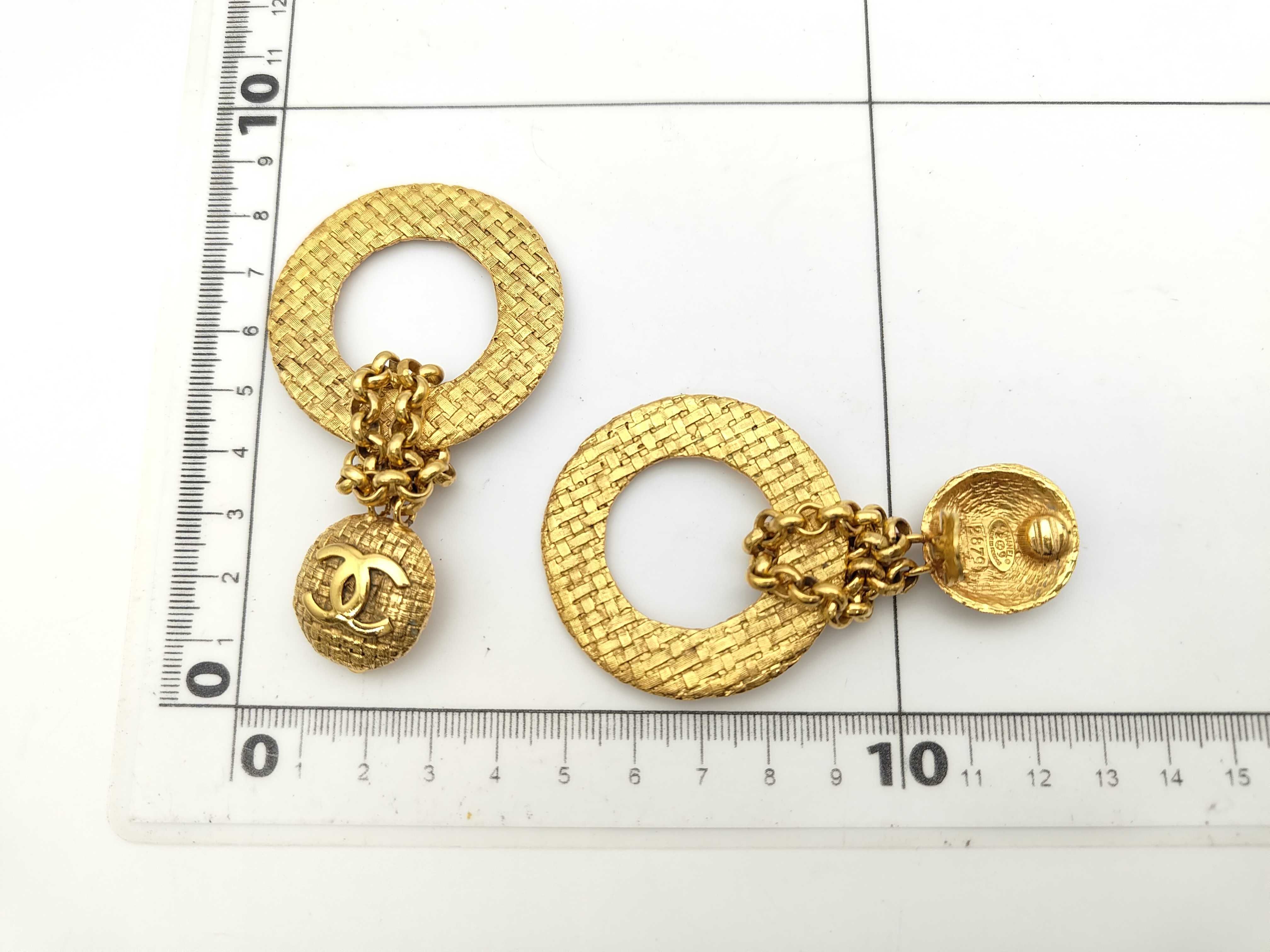 Coco Mark Circle Earrings 29 2879 — view 6