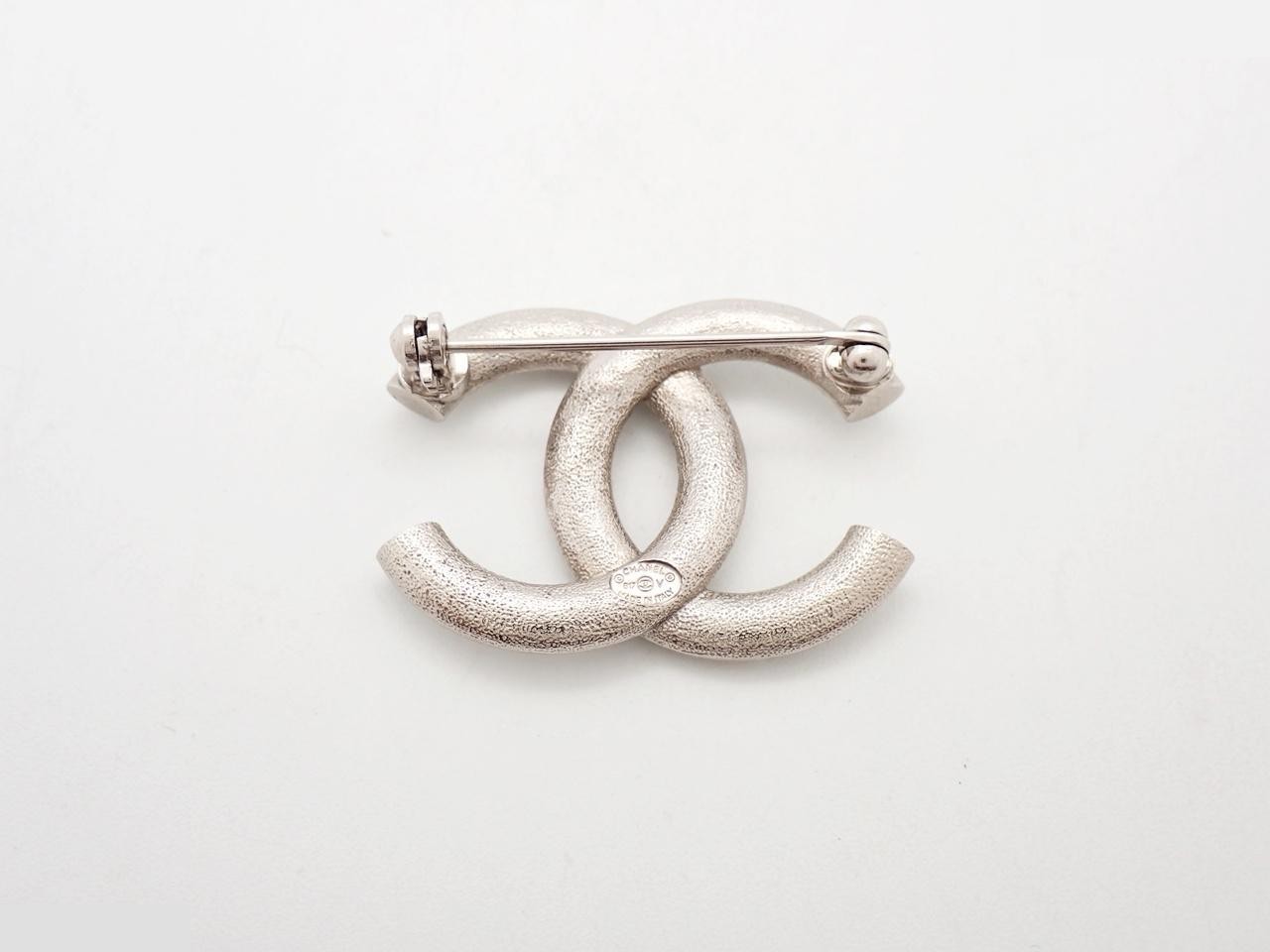 Coco Mark Rhinestone Brooch — view 2