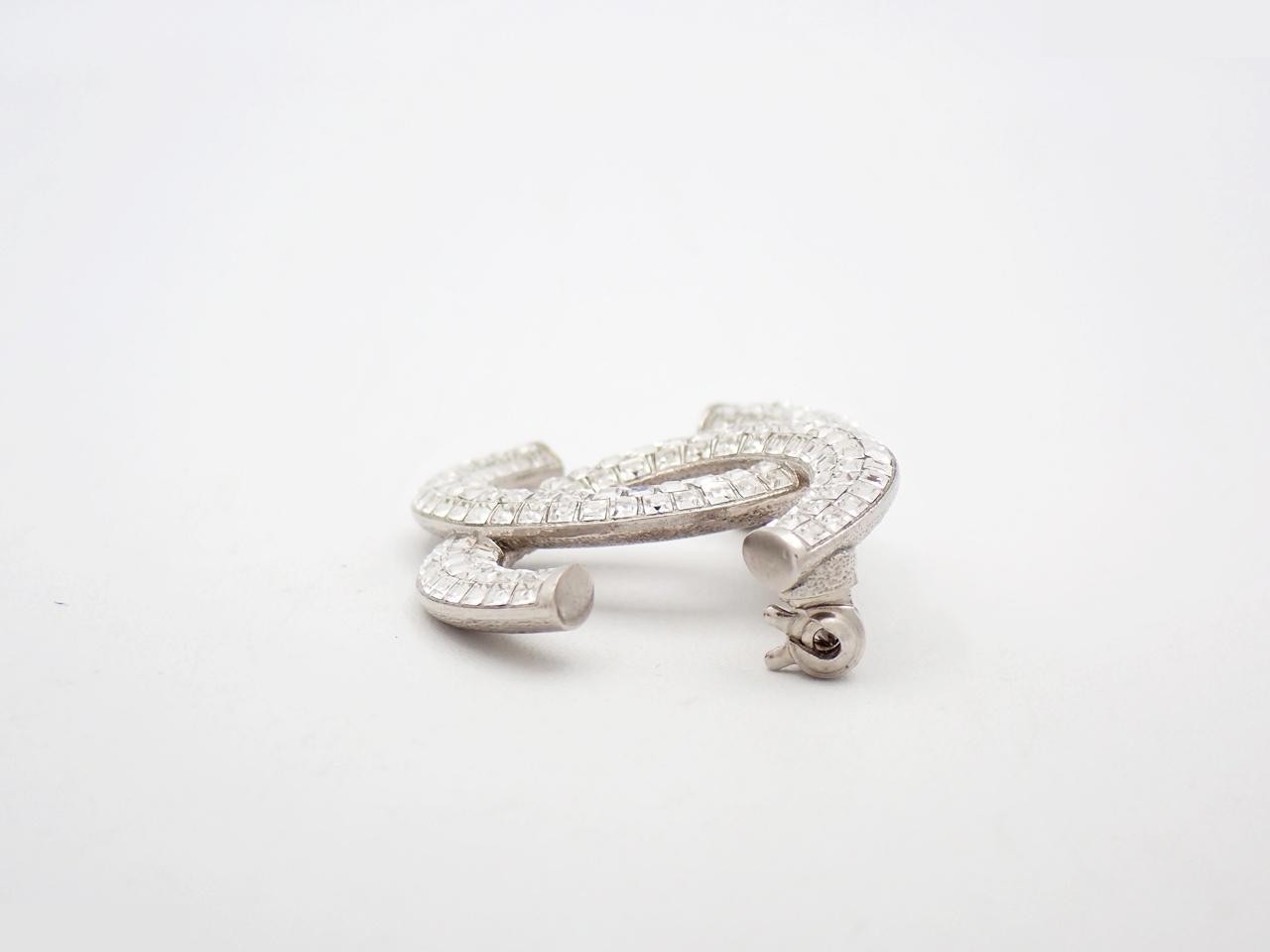Coco Mark Rhinestone Brooch — view 3