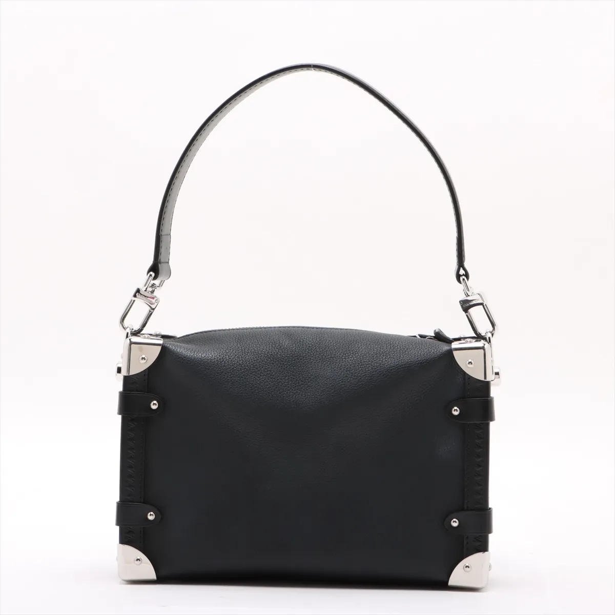Grain Calf Leather Side Trunk MM M25160 Black RFID Reactive — view 2