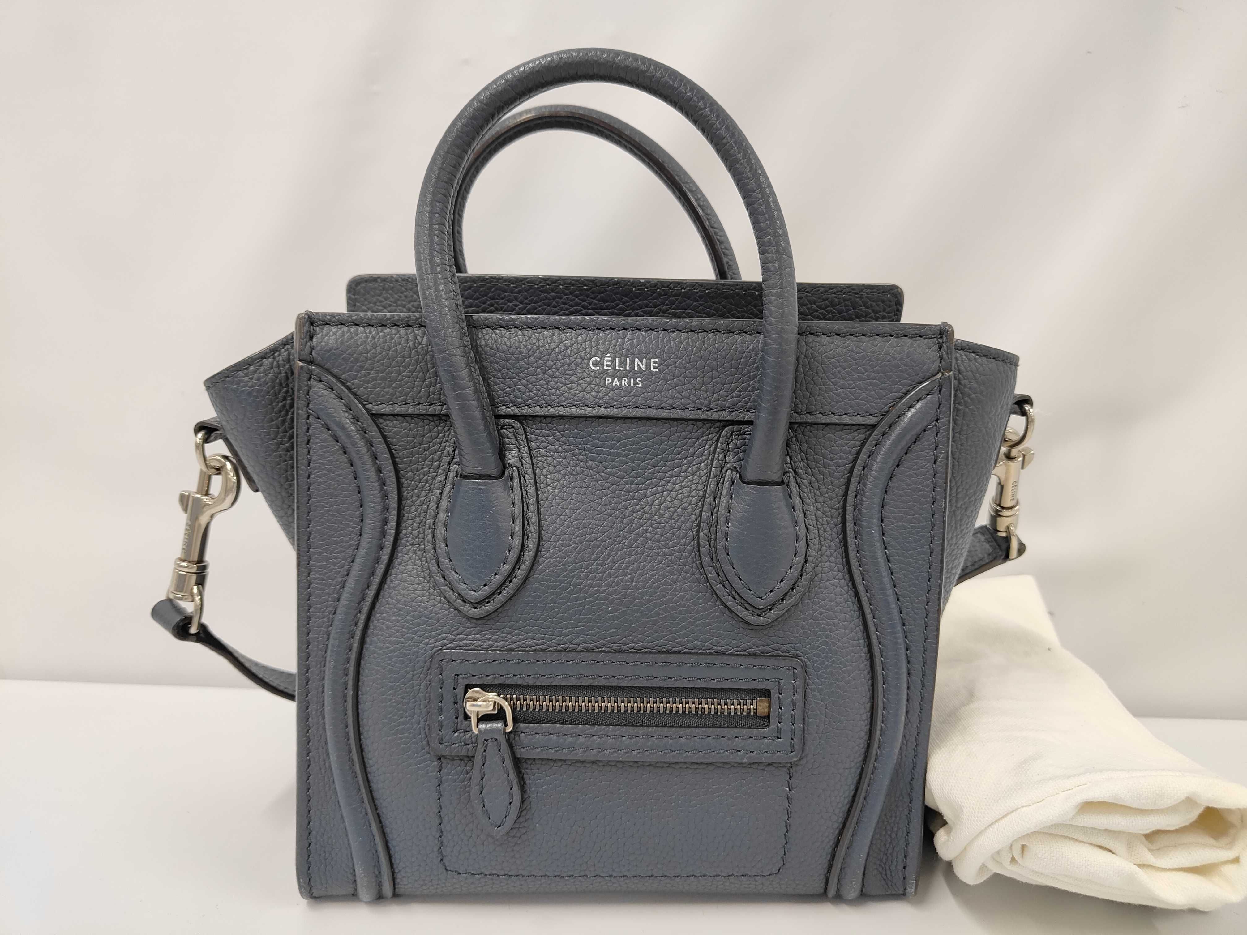 Leather Luggage Nano Shopper 2-Way Handbag Shoulder Bag