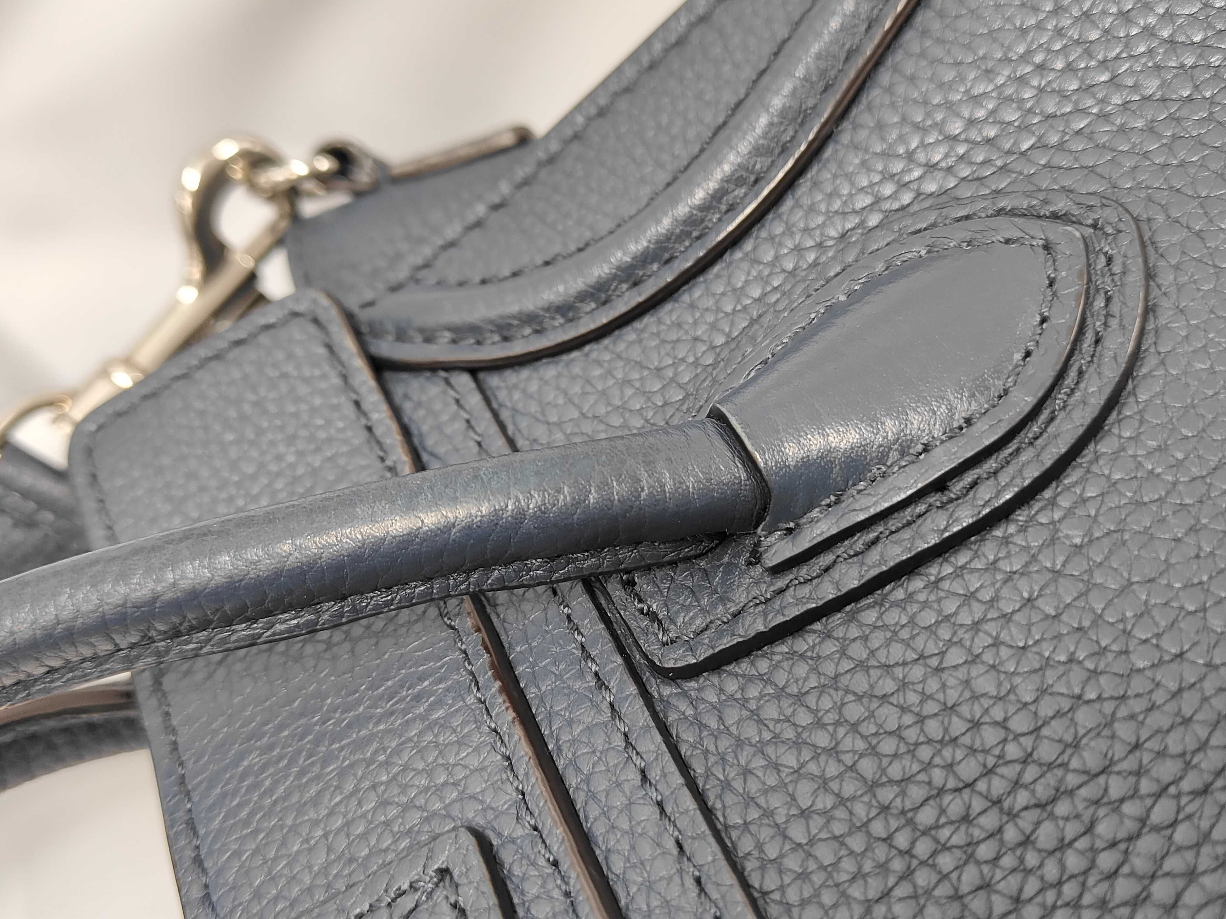 Leather Luggage Nano Shopper 2-Way Handbag Shoulder Bag — view 6