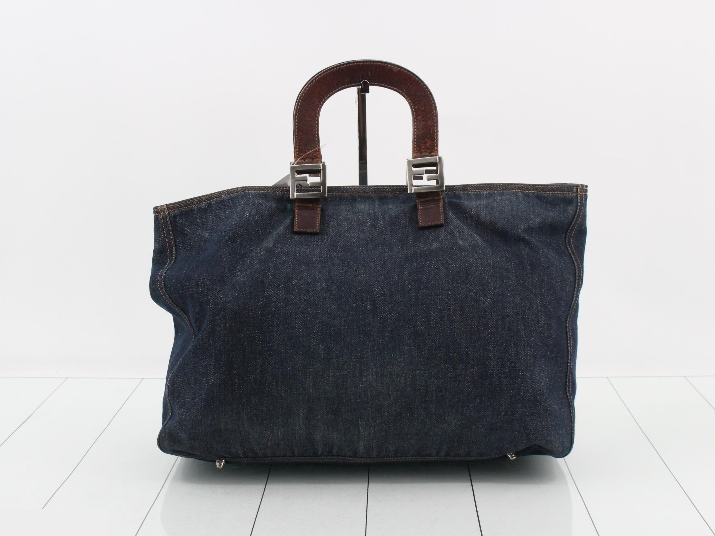 Denim handbag — view 2