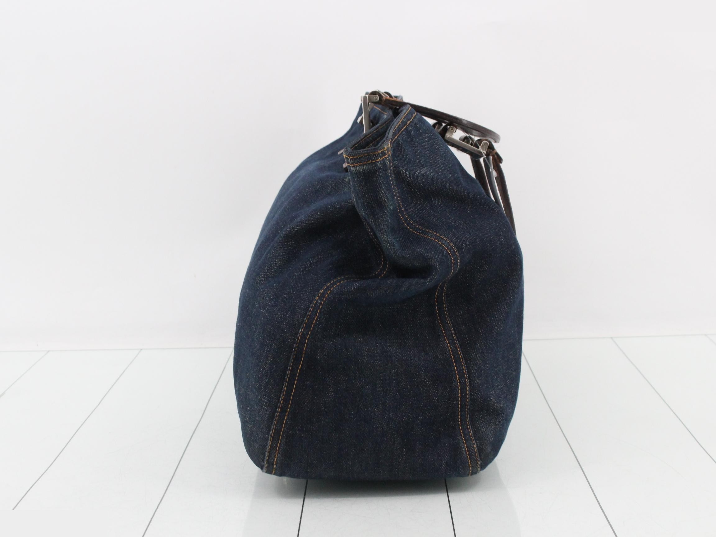 Denim handbag — view 3