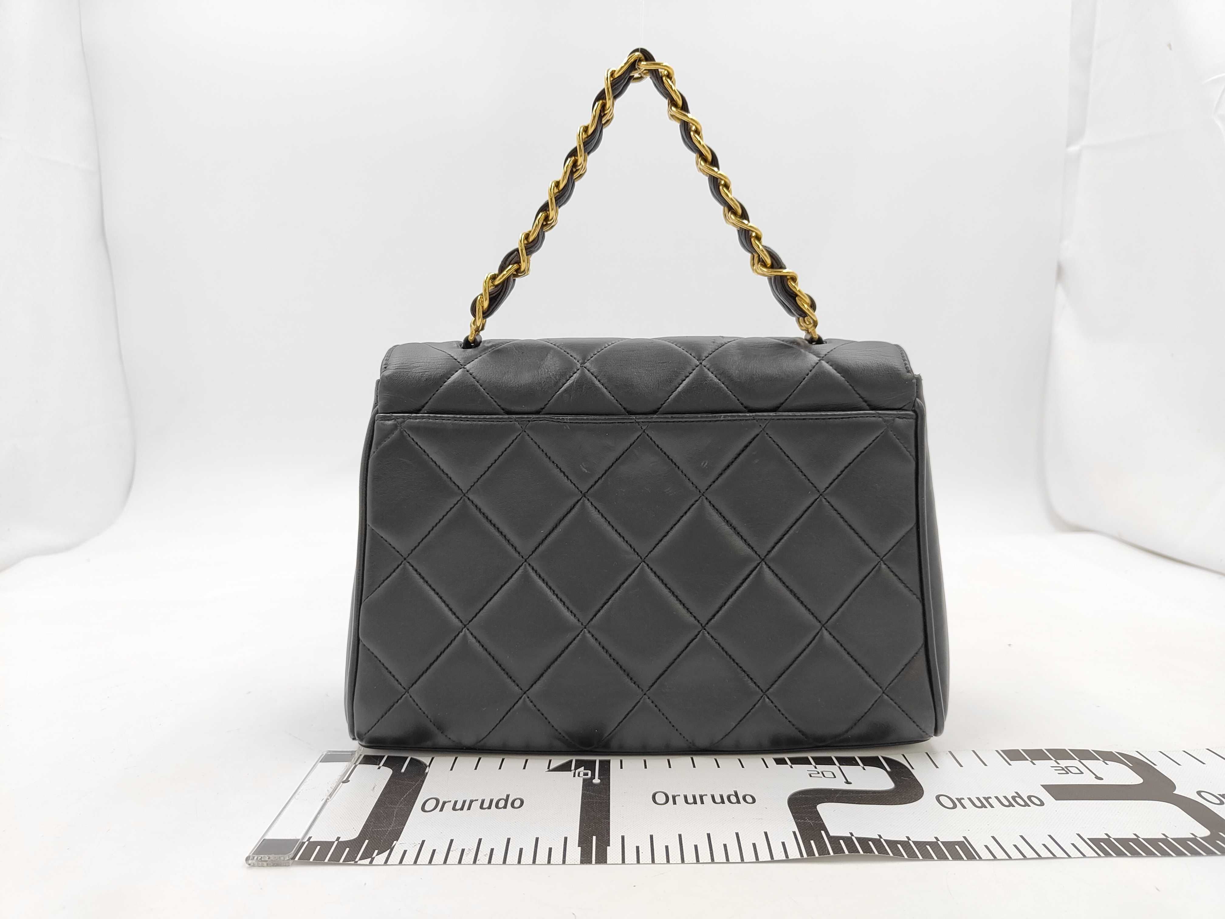 Matelassé Chain Handbag, Lambskin, Gold Hardware, with original seal, serial number 3, Shoulder Bag — view 2
