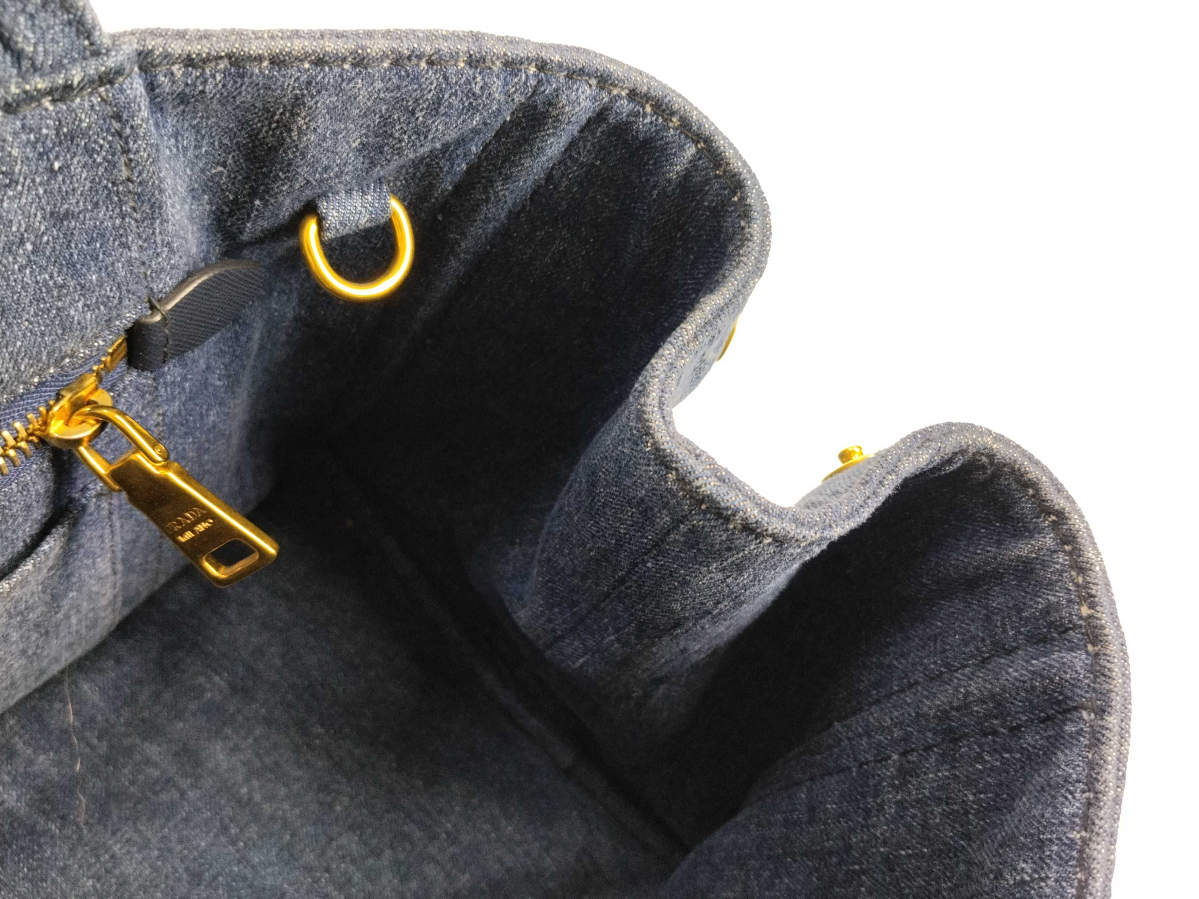 Canapa Denim Tote Bag Handbag — view 12