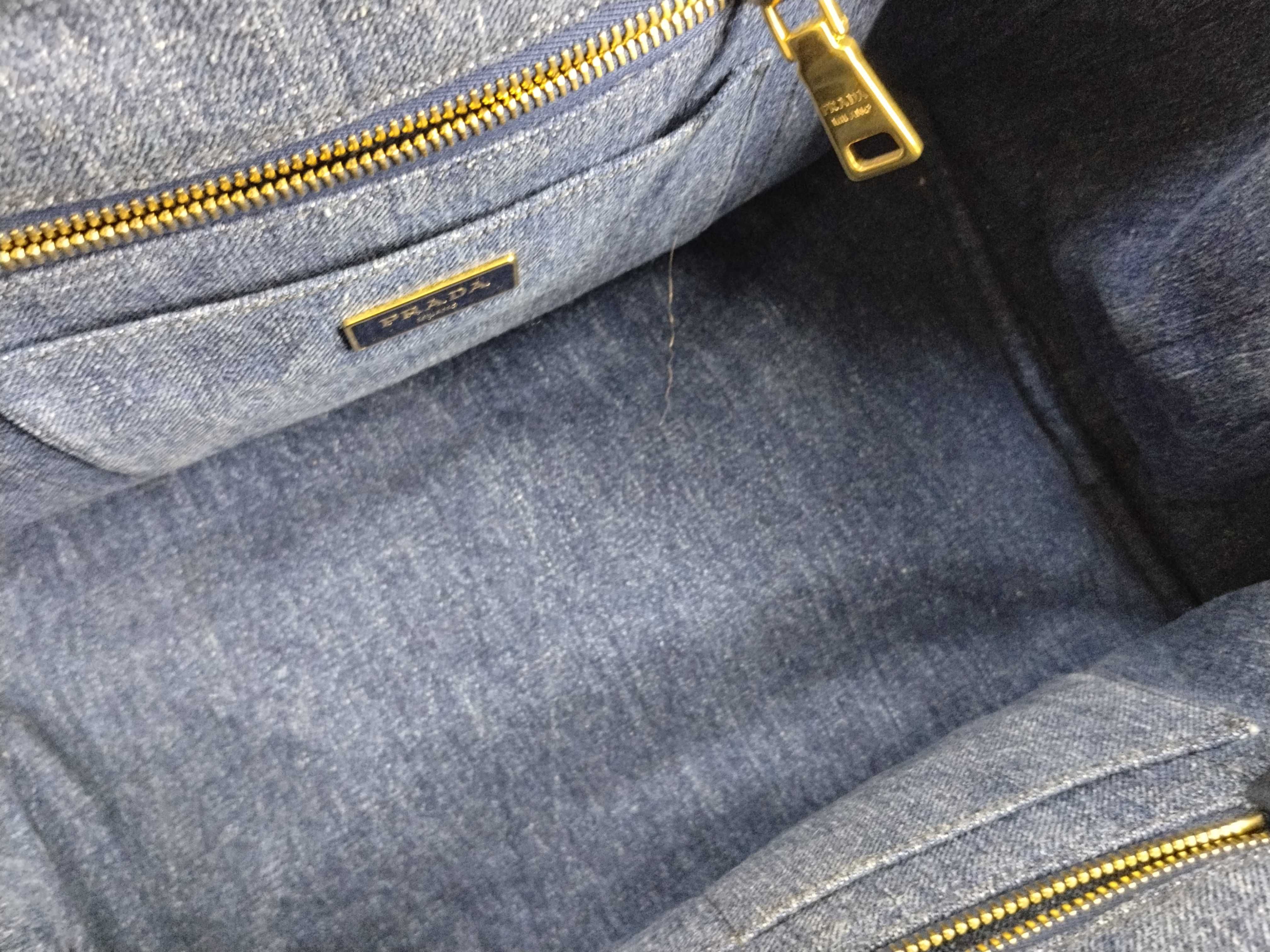 Canapa Denim Tote Bag Handbag — view 13
