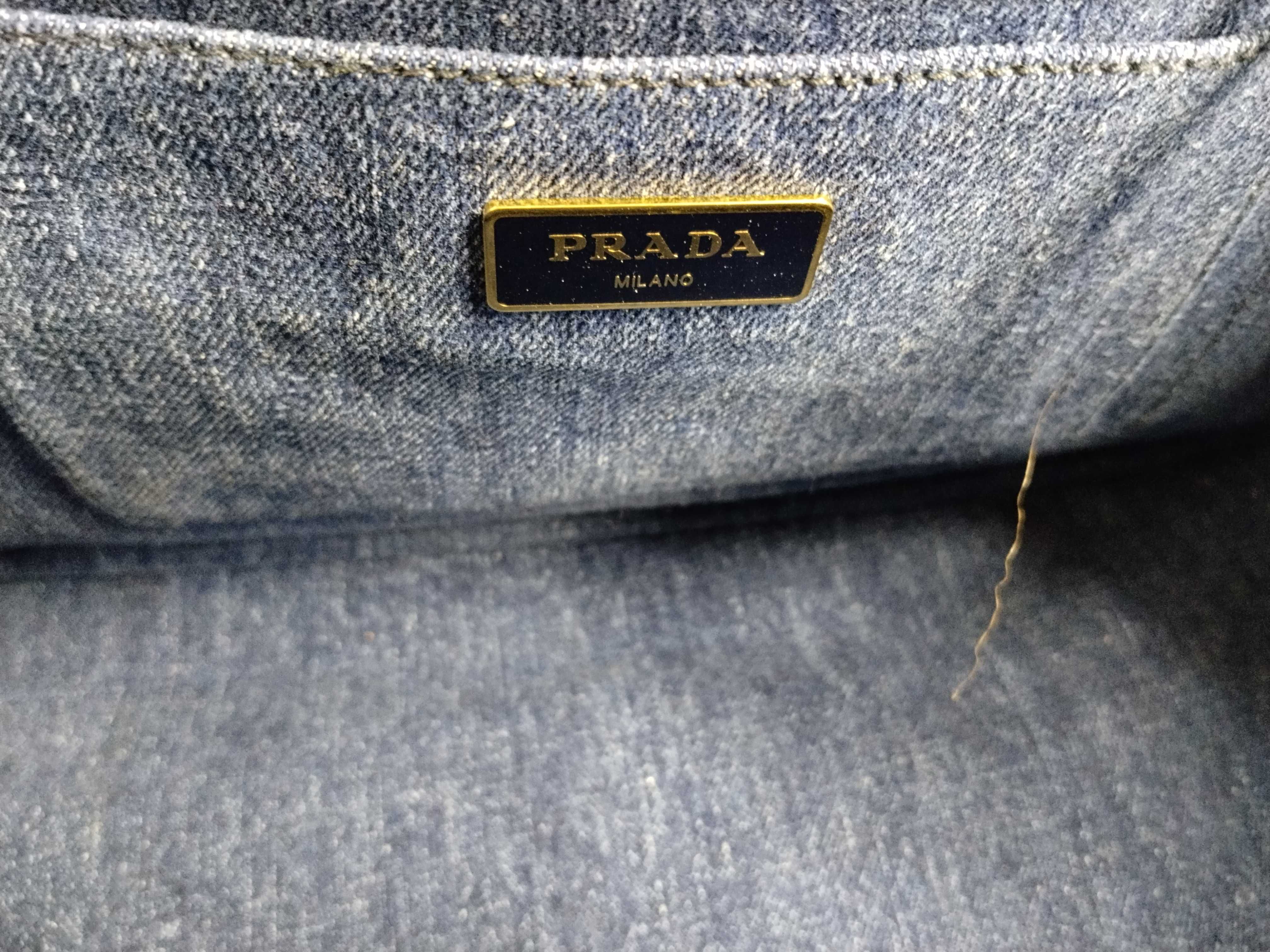 Canapa Denim Tote Bag Handbag — view 14