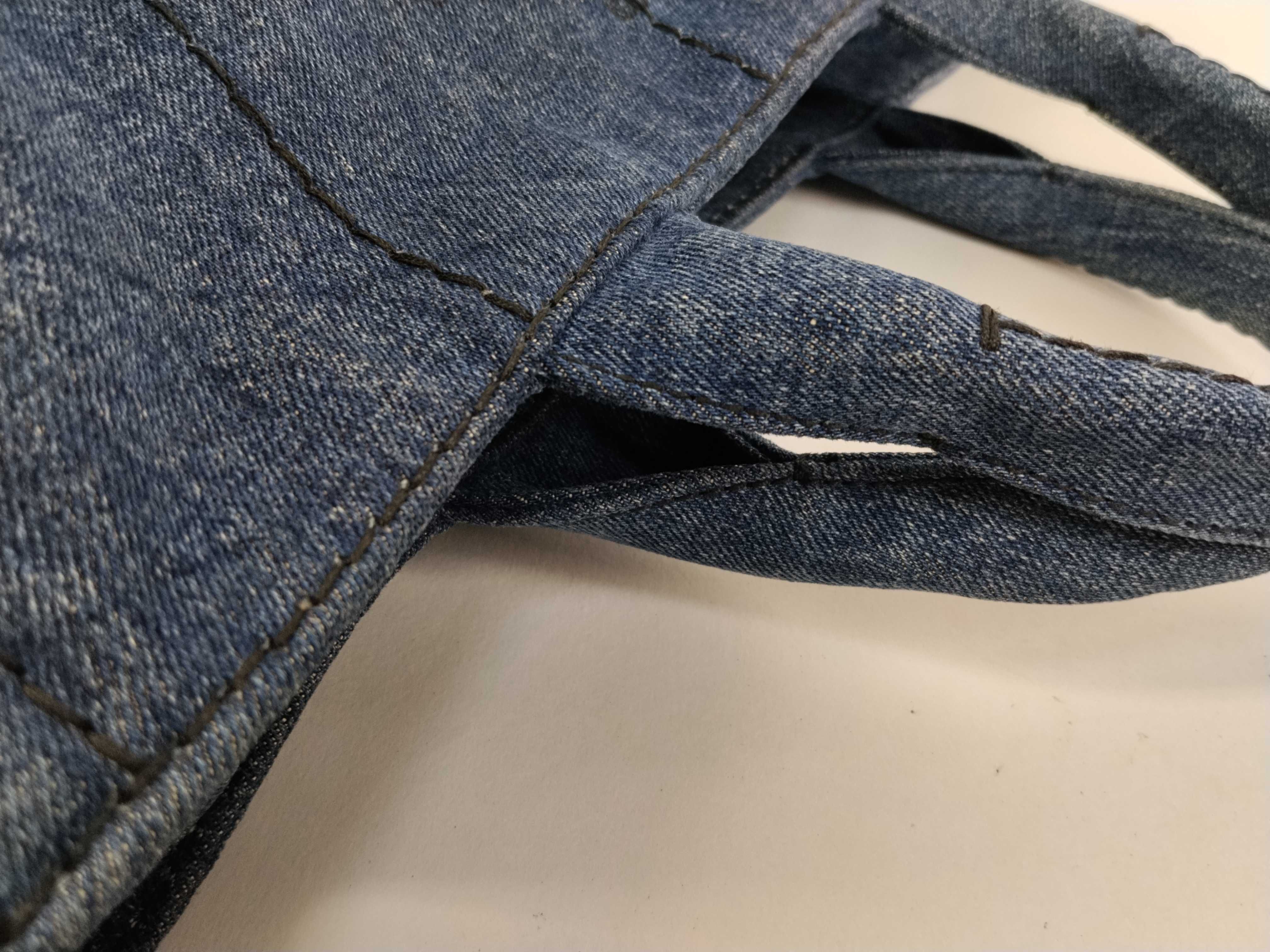 Canapa Denim Tote Bag Handbag — view 5