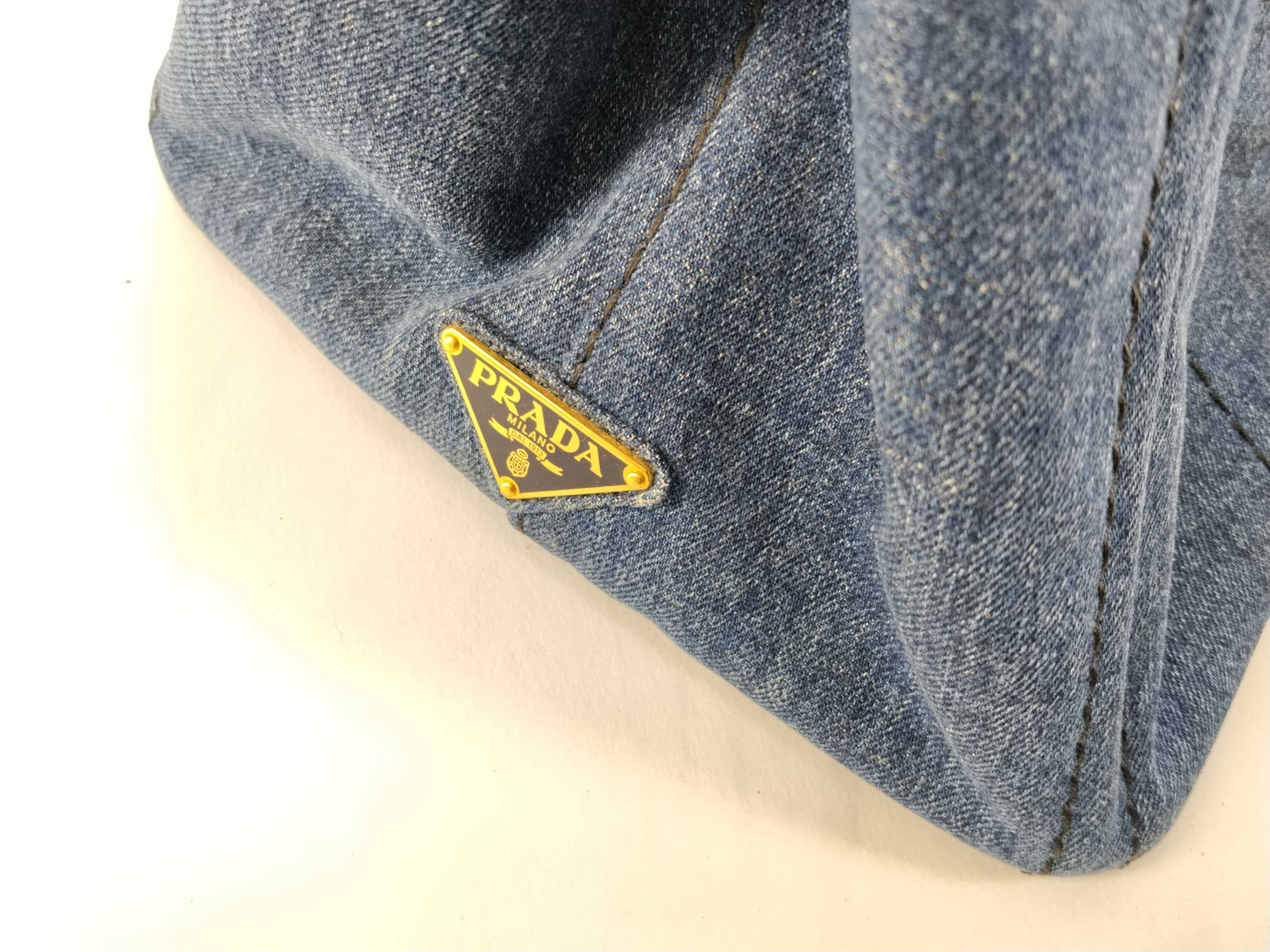 Canapa Denim Tote Bag Handbag — view 9