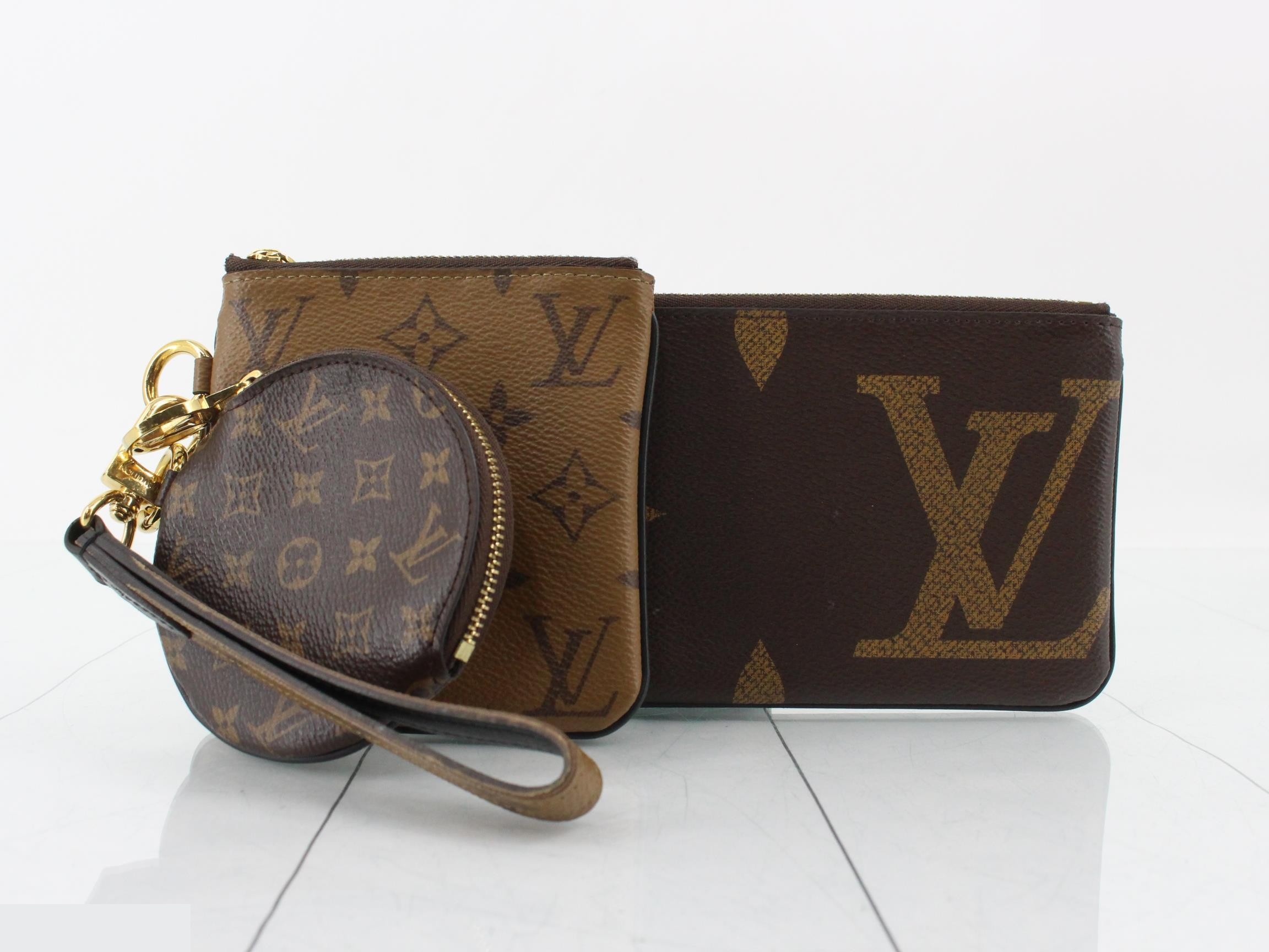 Monogram Pouch Trio