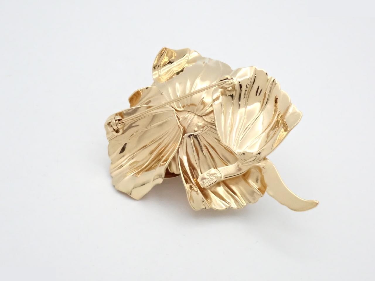 Rose (precious metal brooch) — view 2