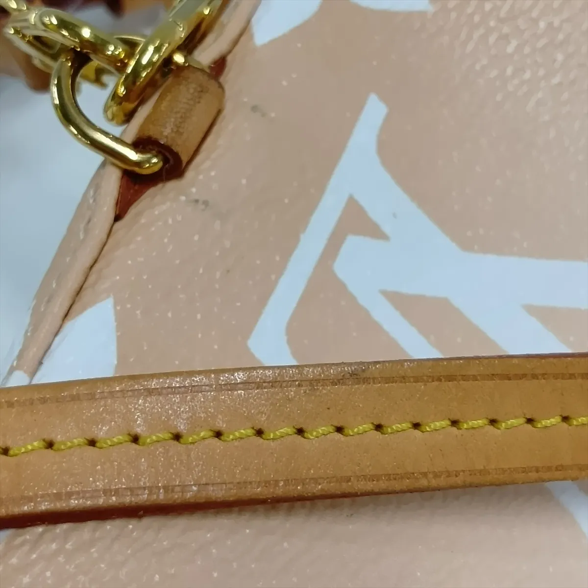 Monogram Giant Tiny Backpack M45764 Orange x Gray (RFID detected) — view 10