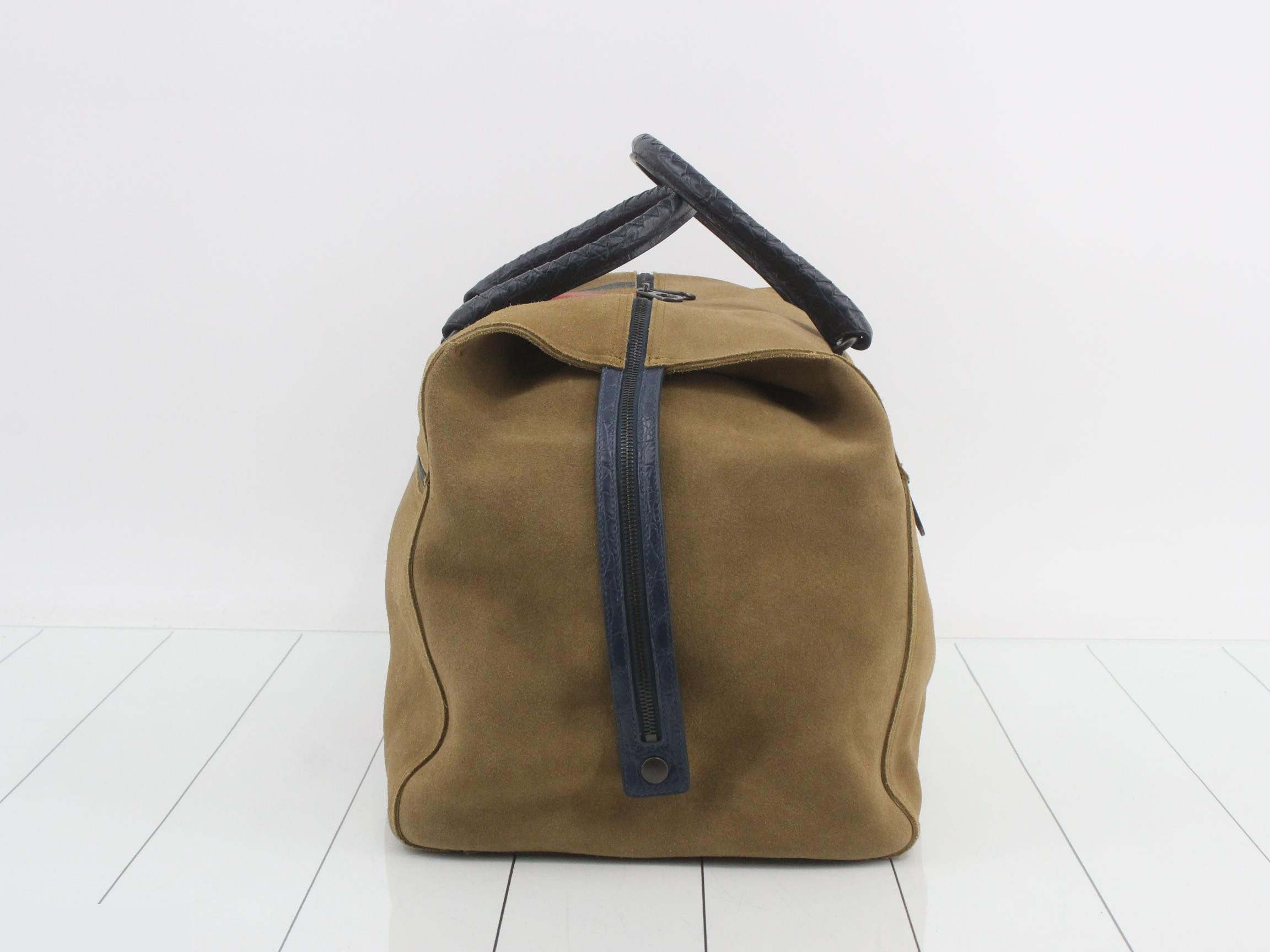 Crocodile Suede Other Line Bags/Boston Bags — view 3