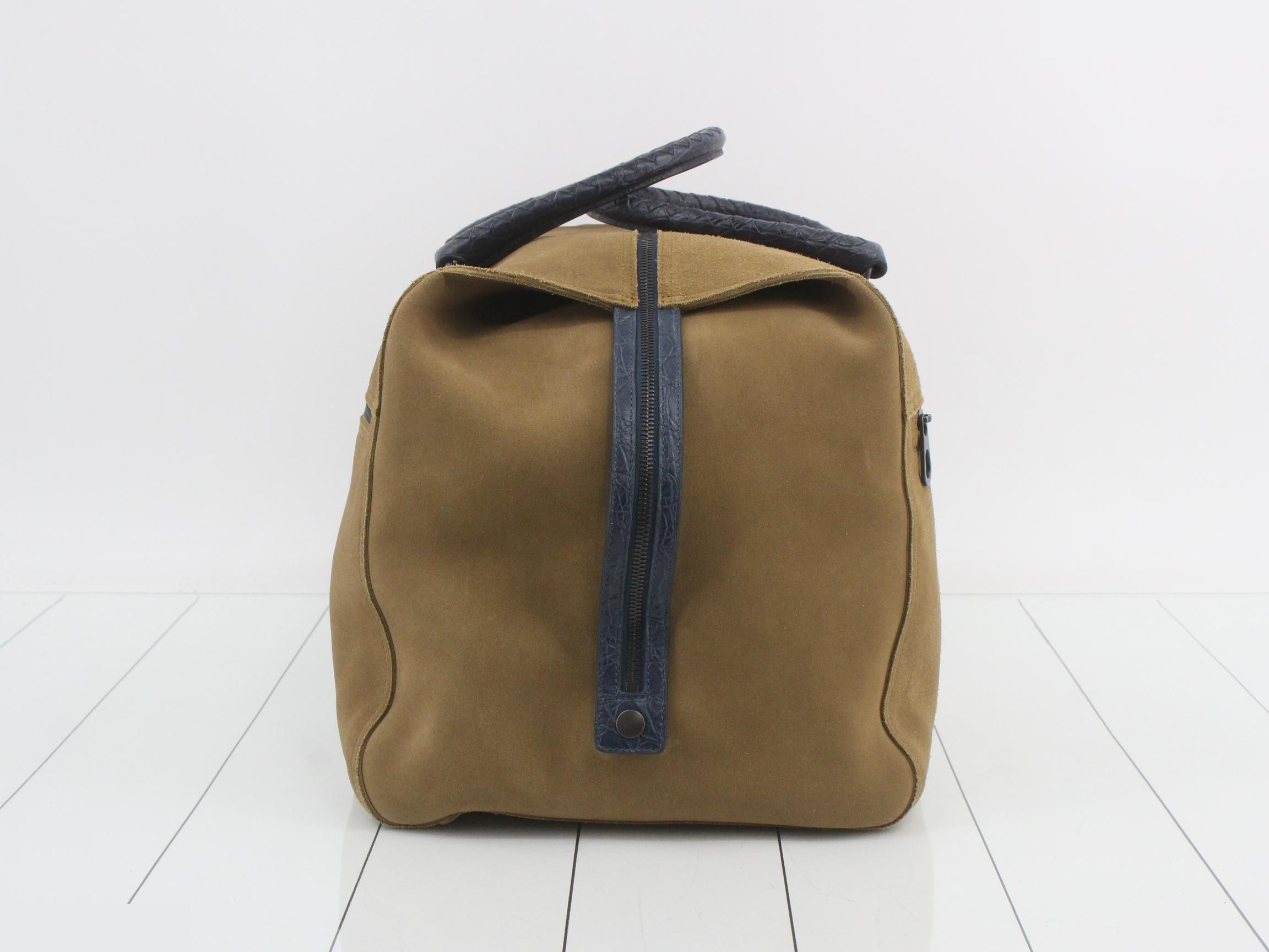 Crocodile Suede Other Line Bags/Boston Bags — view 4