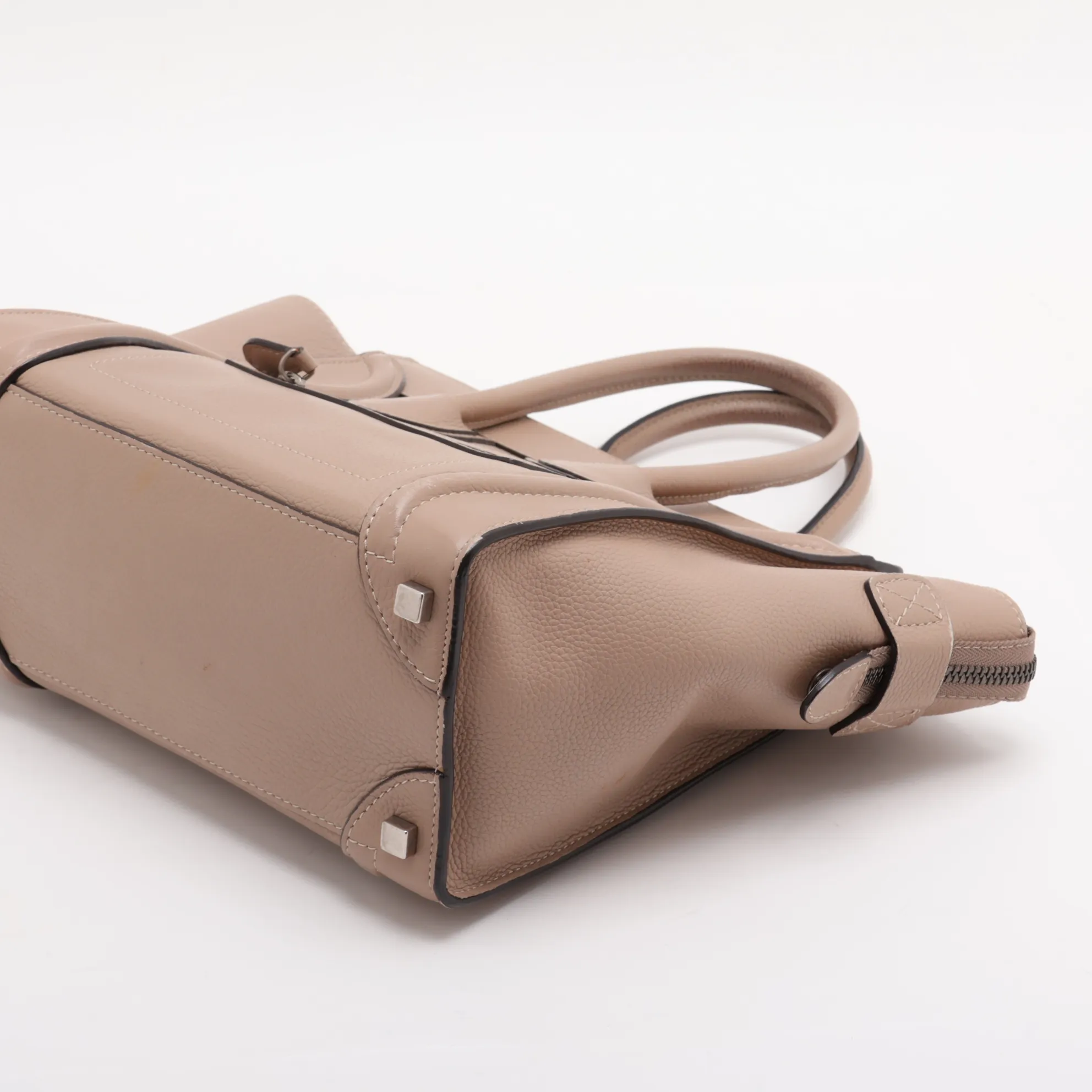 Luggage Micro Shopper Beige — view 3