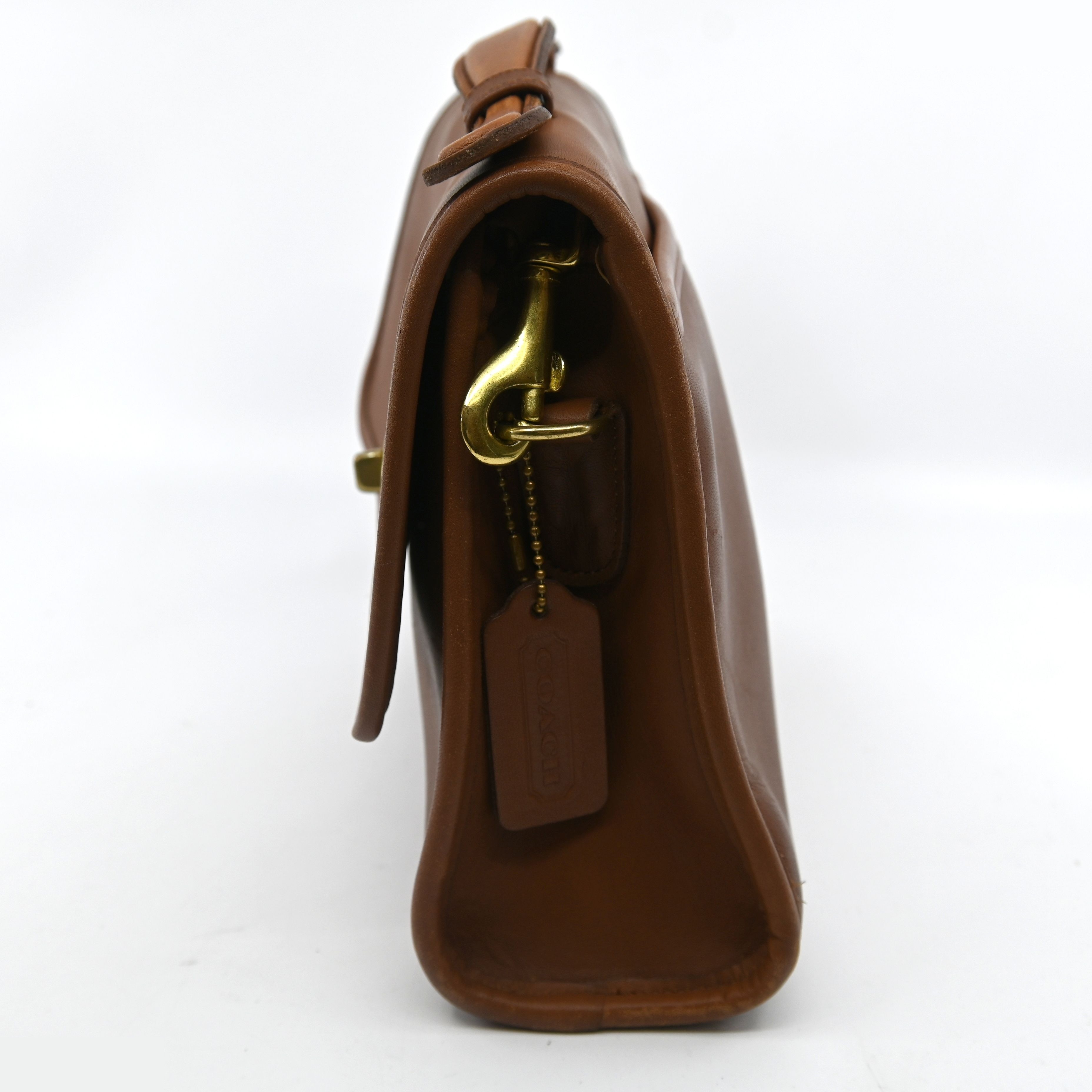 9870 Old Coach bag/handbag with strap — view 6