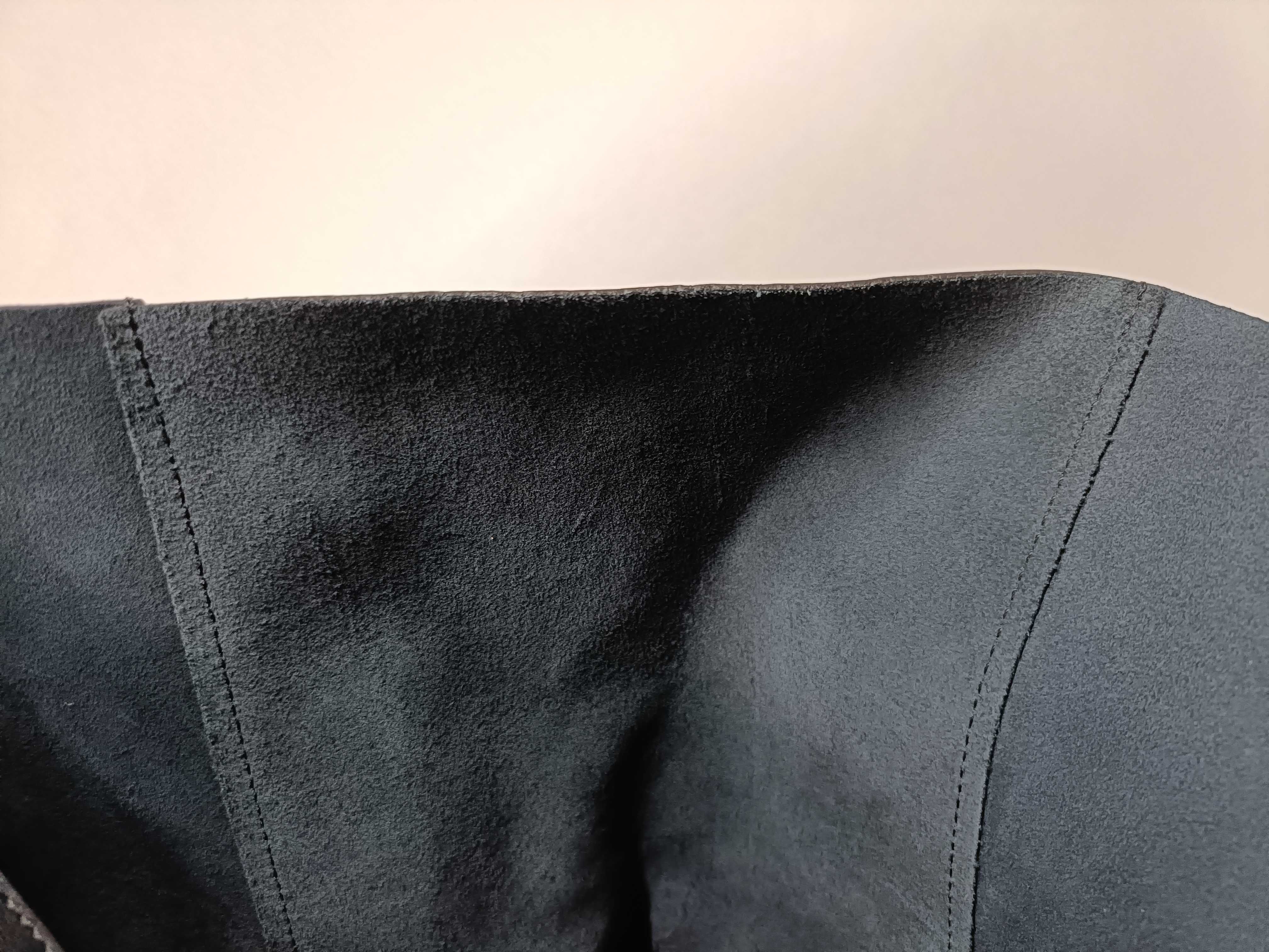 Horizontal Cabas Leather Tote Bag, Black Tote Bag — view 8