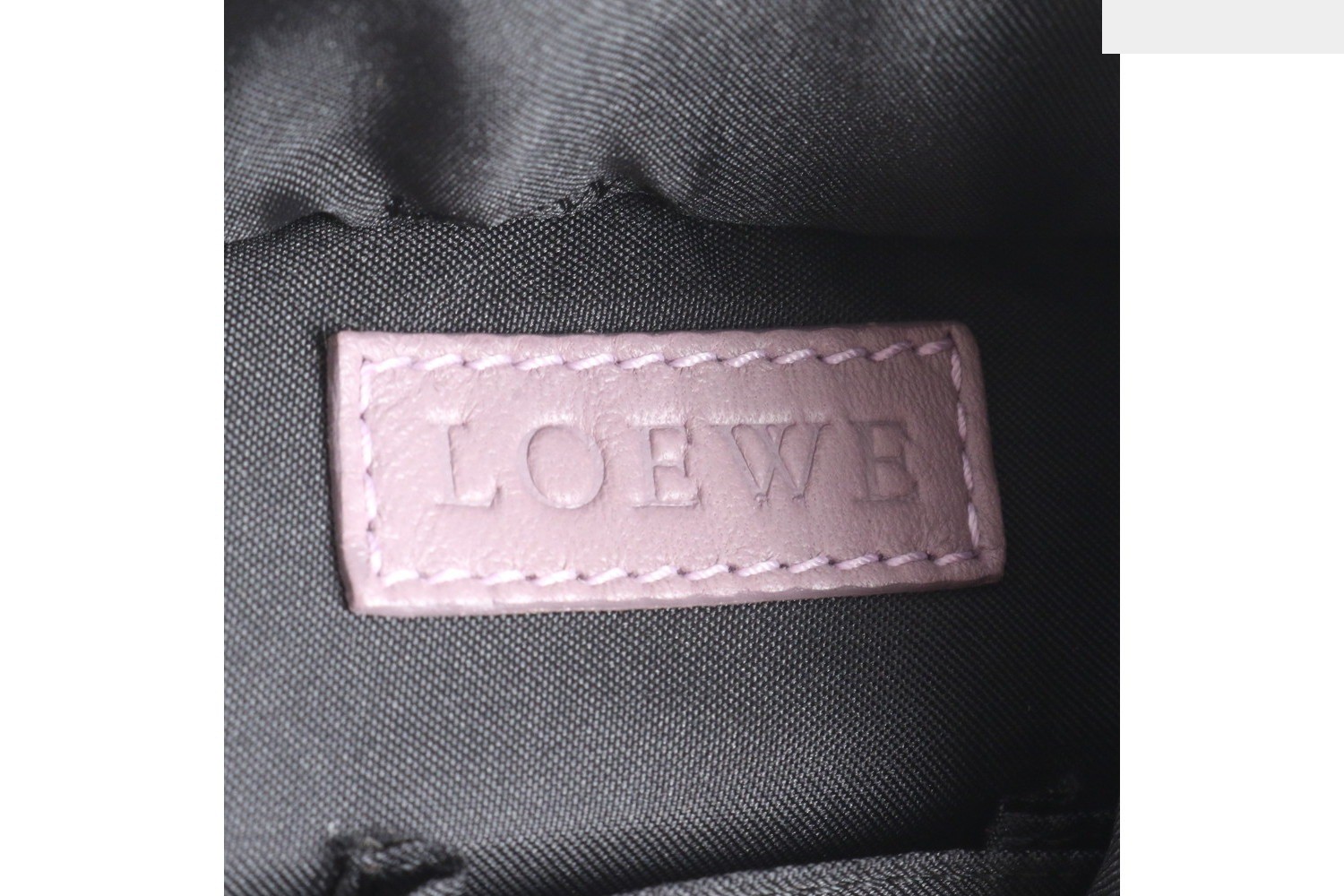 Nappa Aire Anagram Leather Handbag — view 8