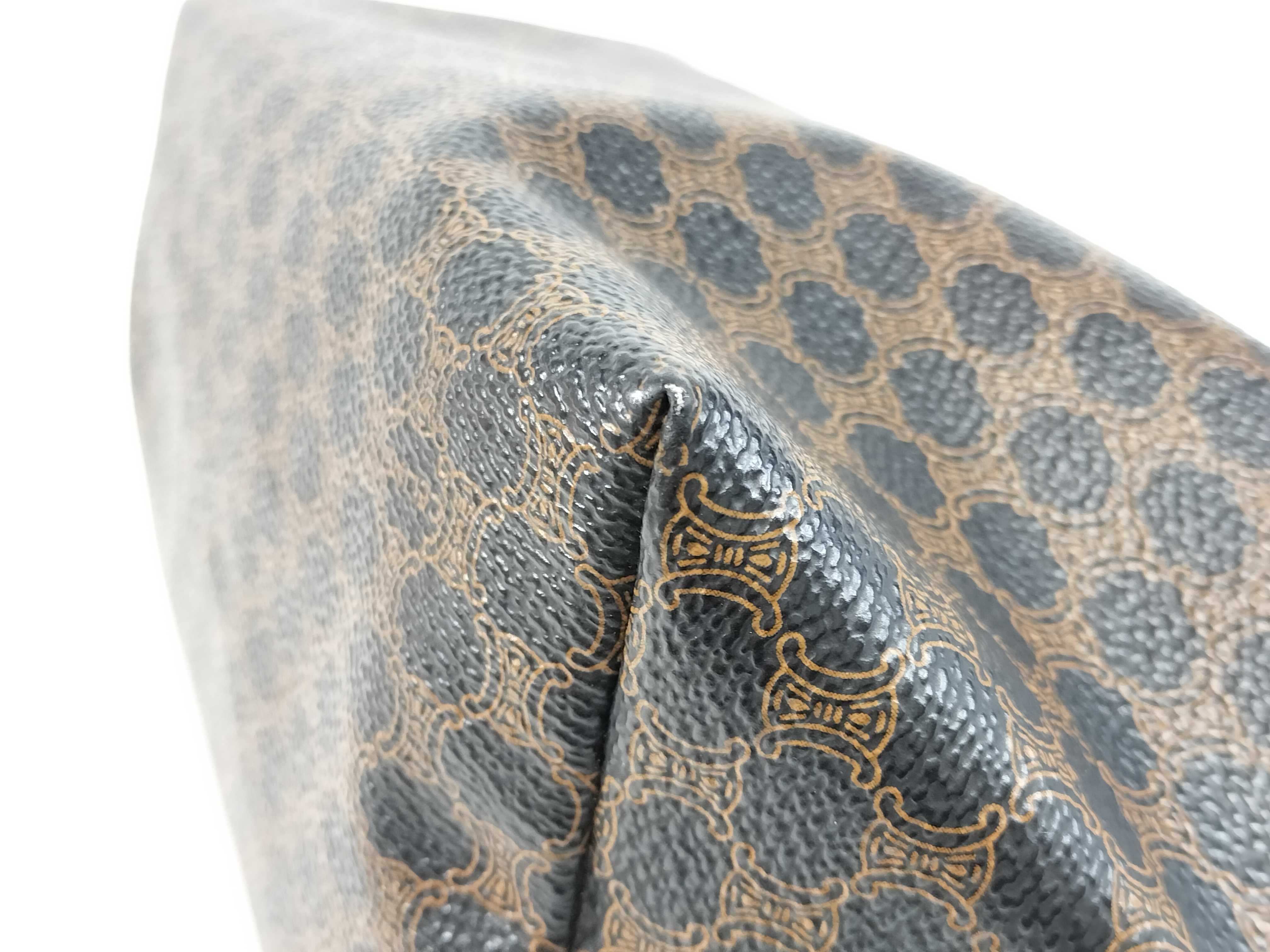 handbag, black Macadam pattern handbag — view 7