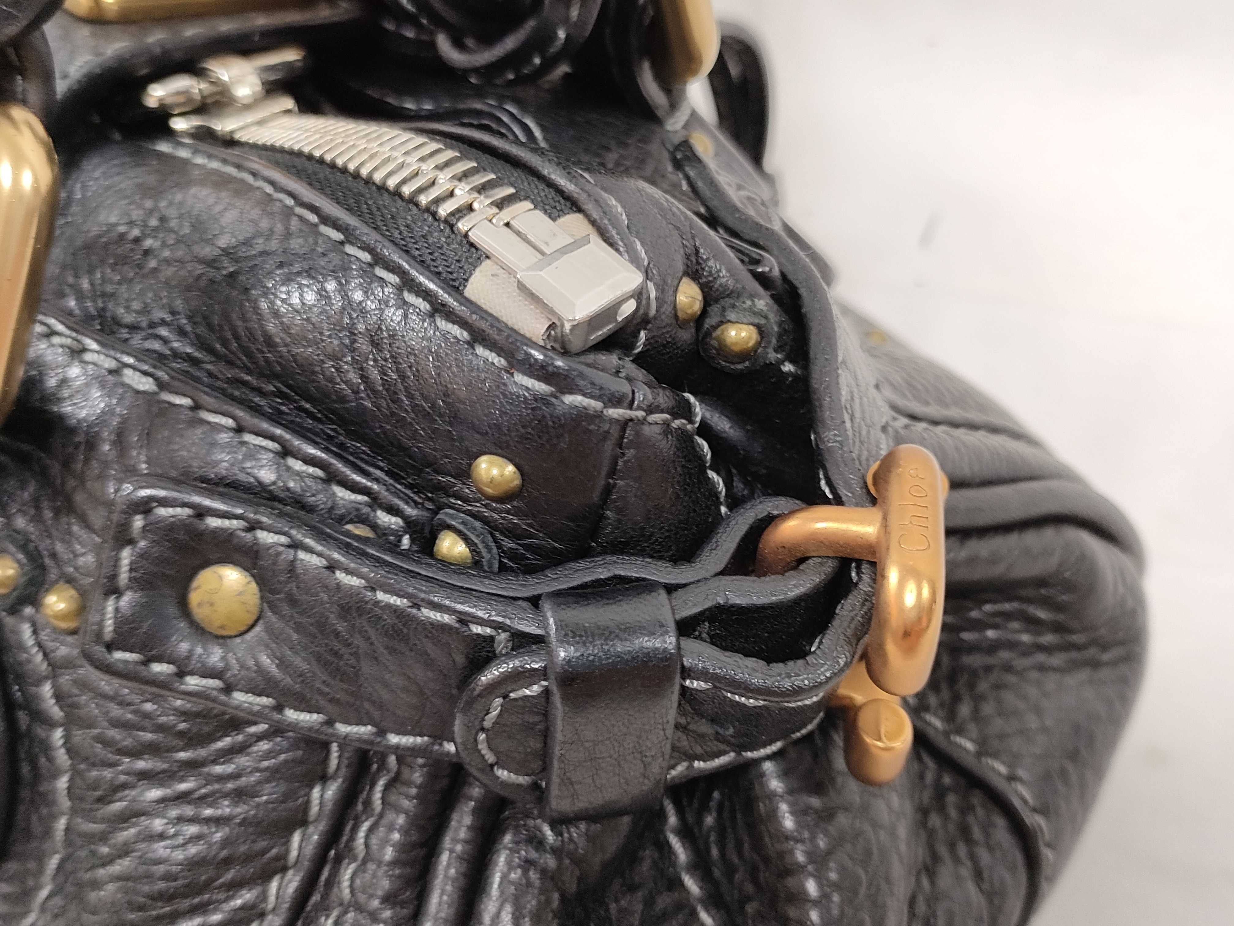 Paddington Leather Handbag, Black — view 5