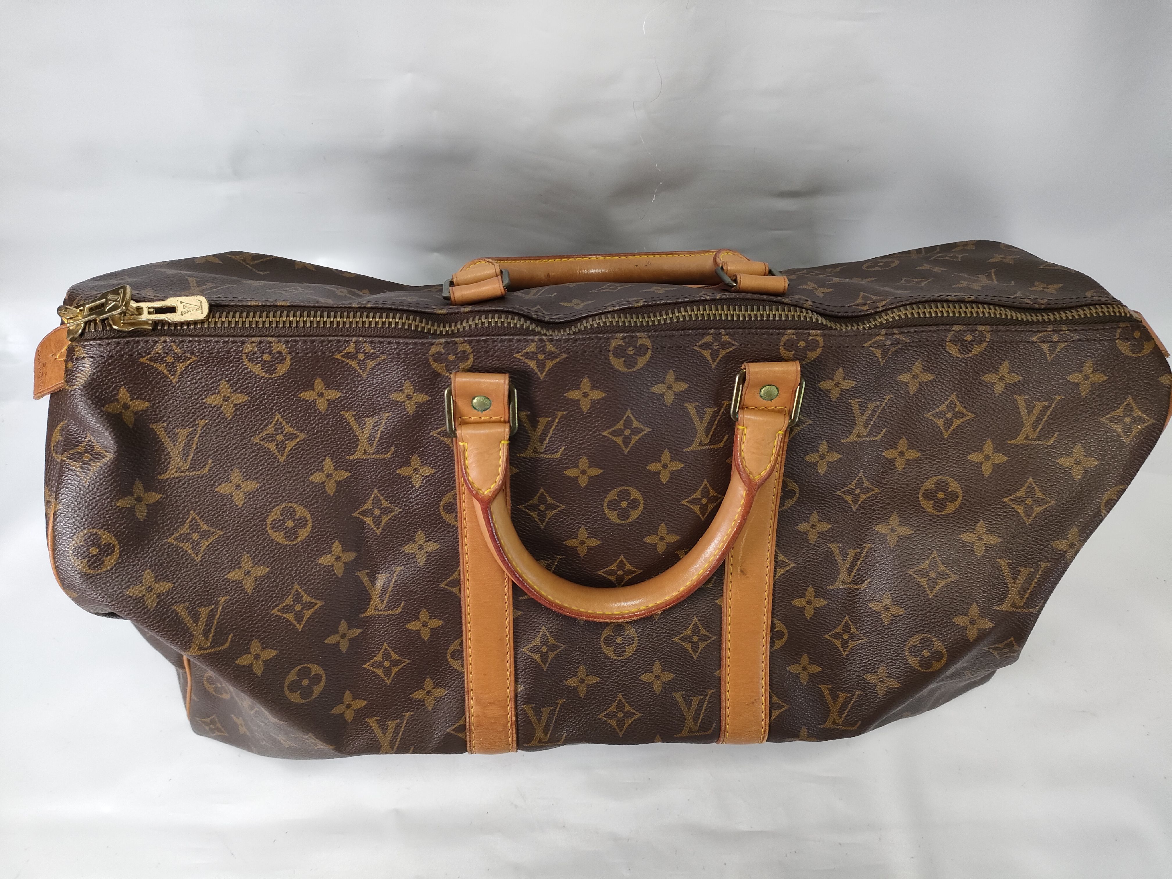 Monogram Keepall 50 M41426 MB0940 Boston Bag — view 8
