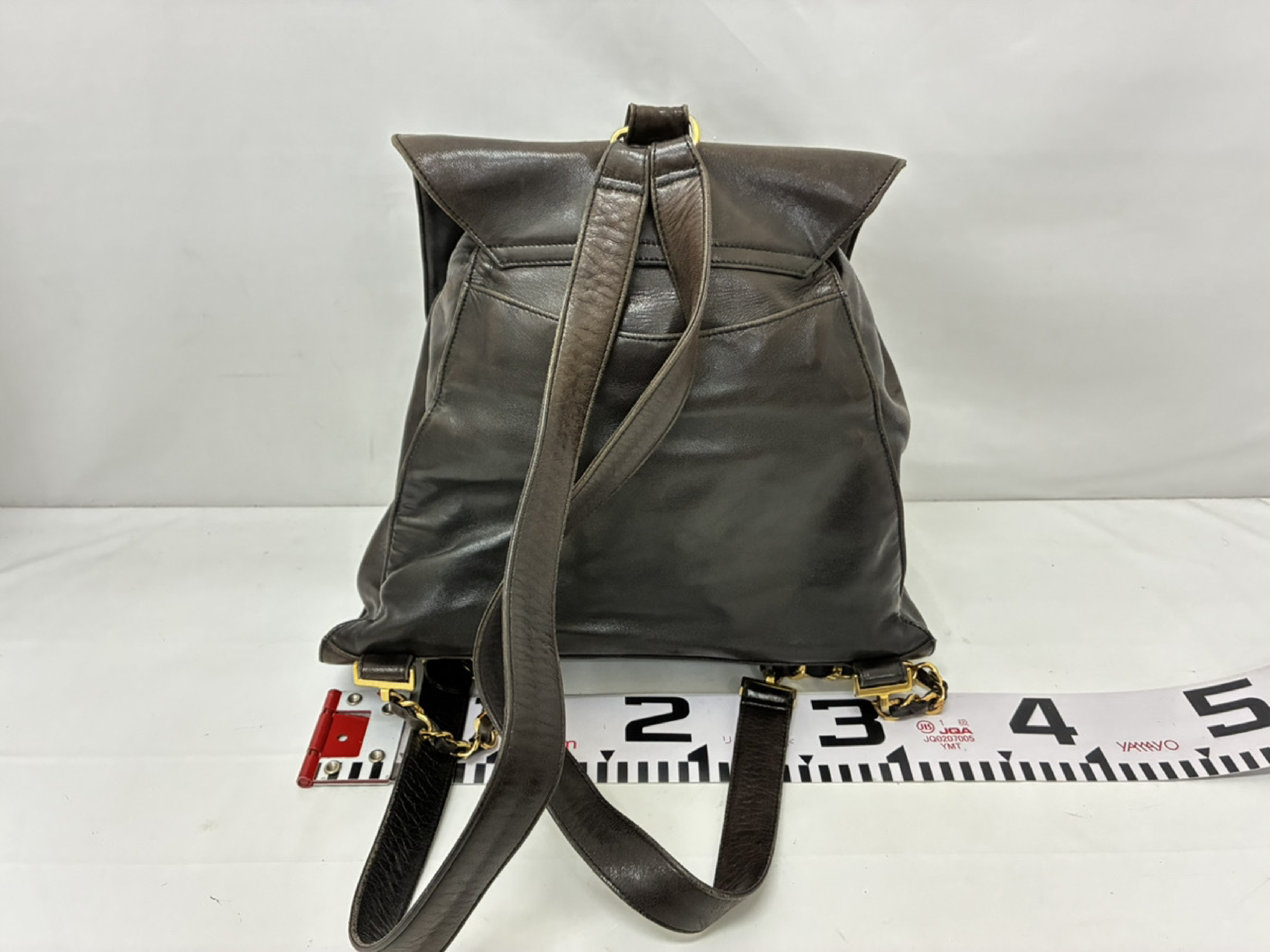 Coco Mark Rucksack Leather Dark Brown Rucksack — view 2