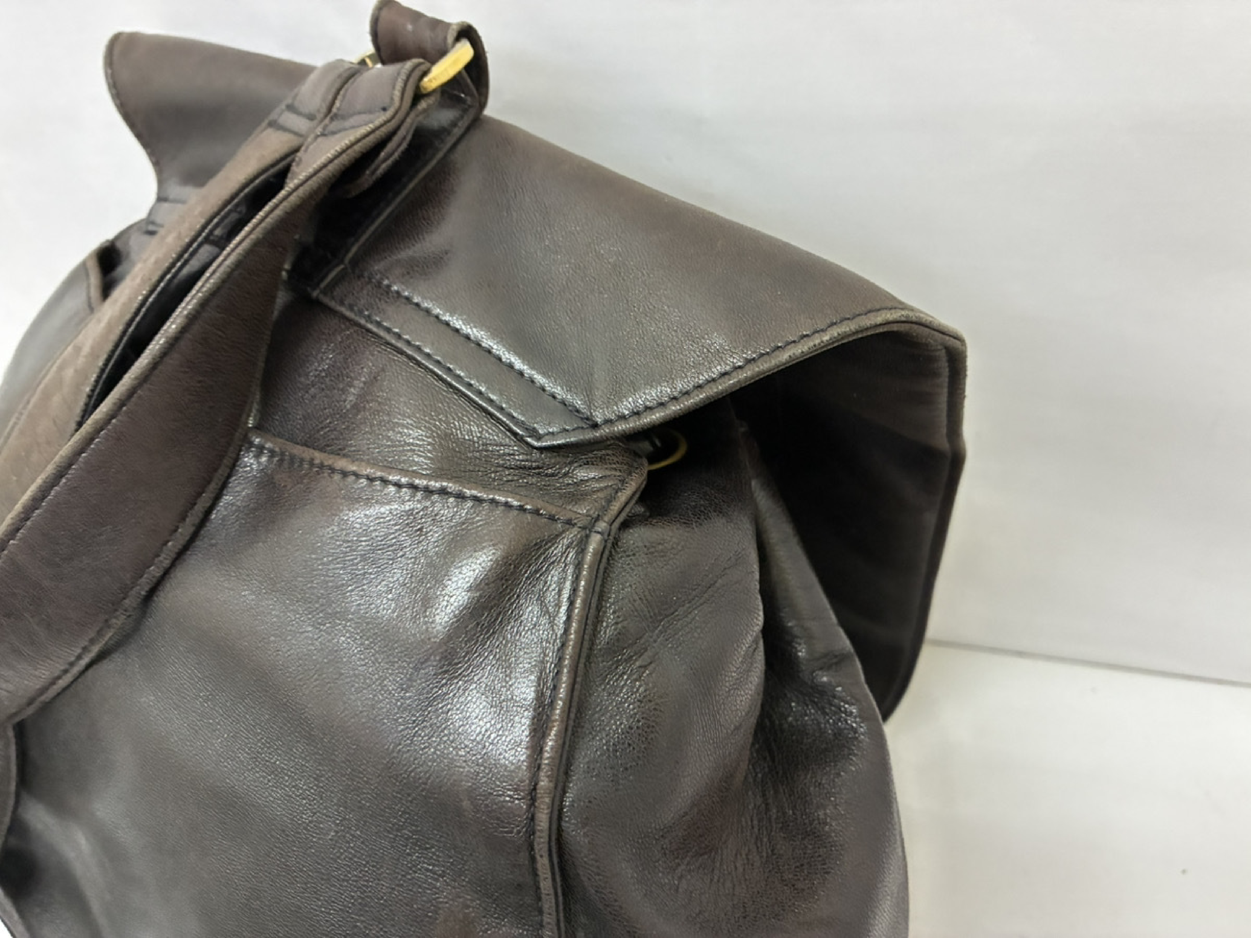 Coco Mark Rucksack Leather Dark Brown Rucksack — view 6