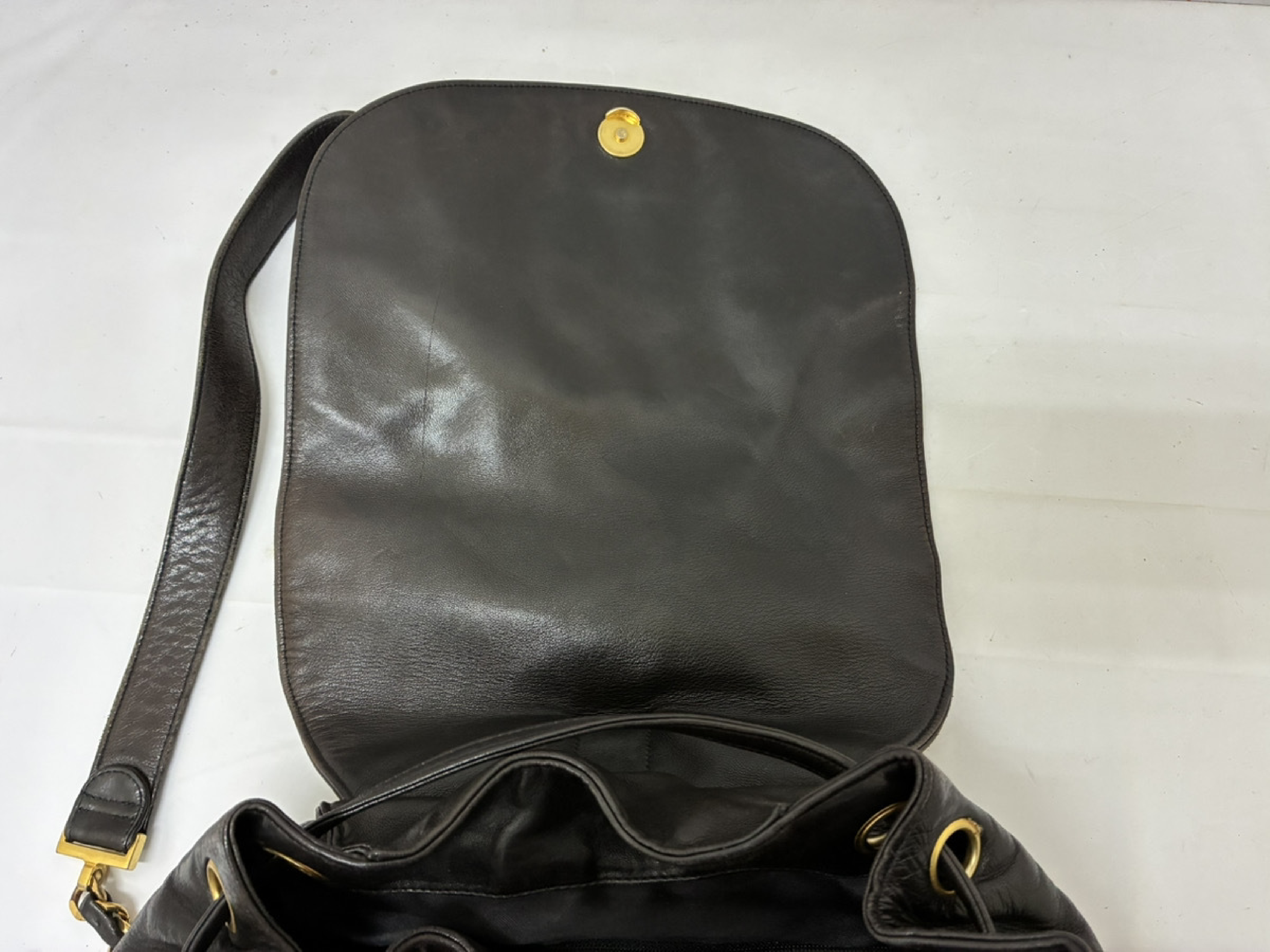 Coco Mark Rucksack Leather Dark Brown Rucksack — view 8