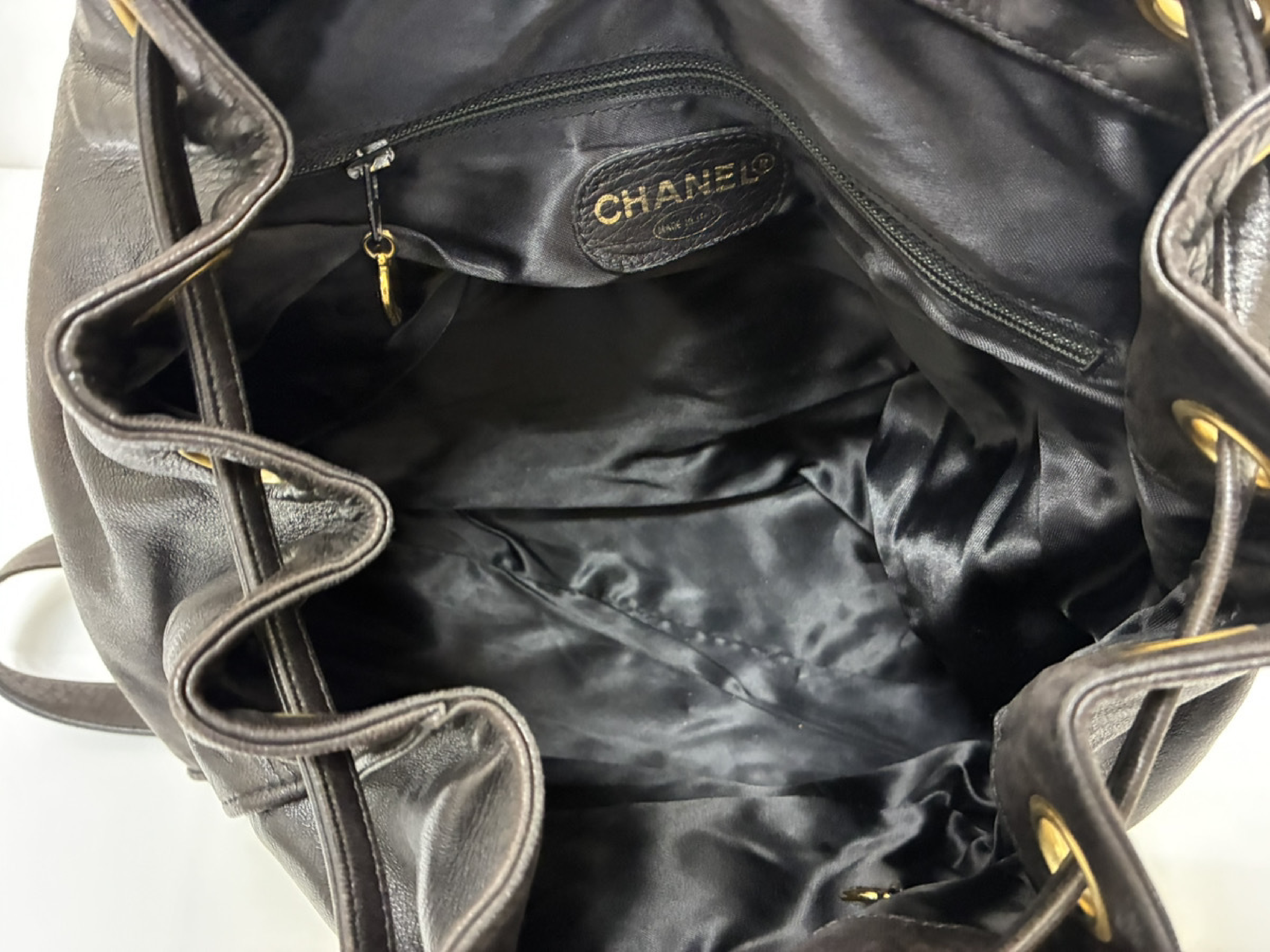 Coco Mark Rucksack Leather Dark Brown Rucksack — view 9