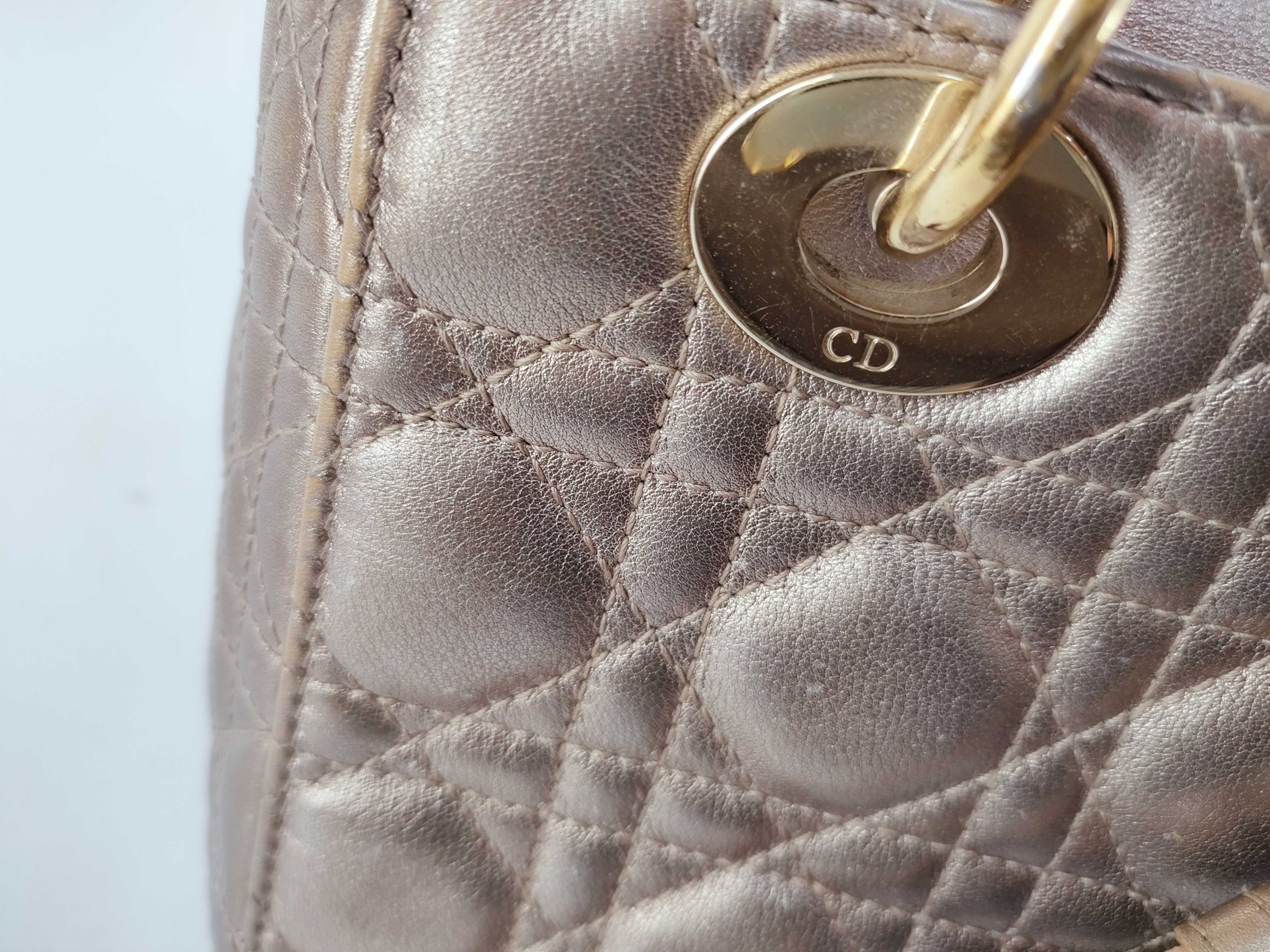 Lady Dior Cannage Lady MY ABC 2WAY Handbag — view 15