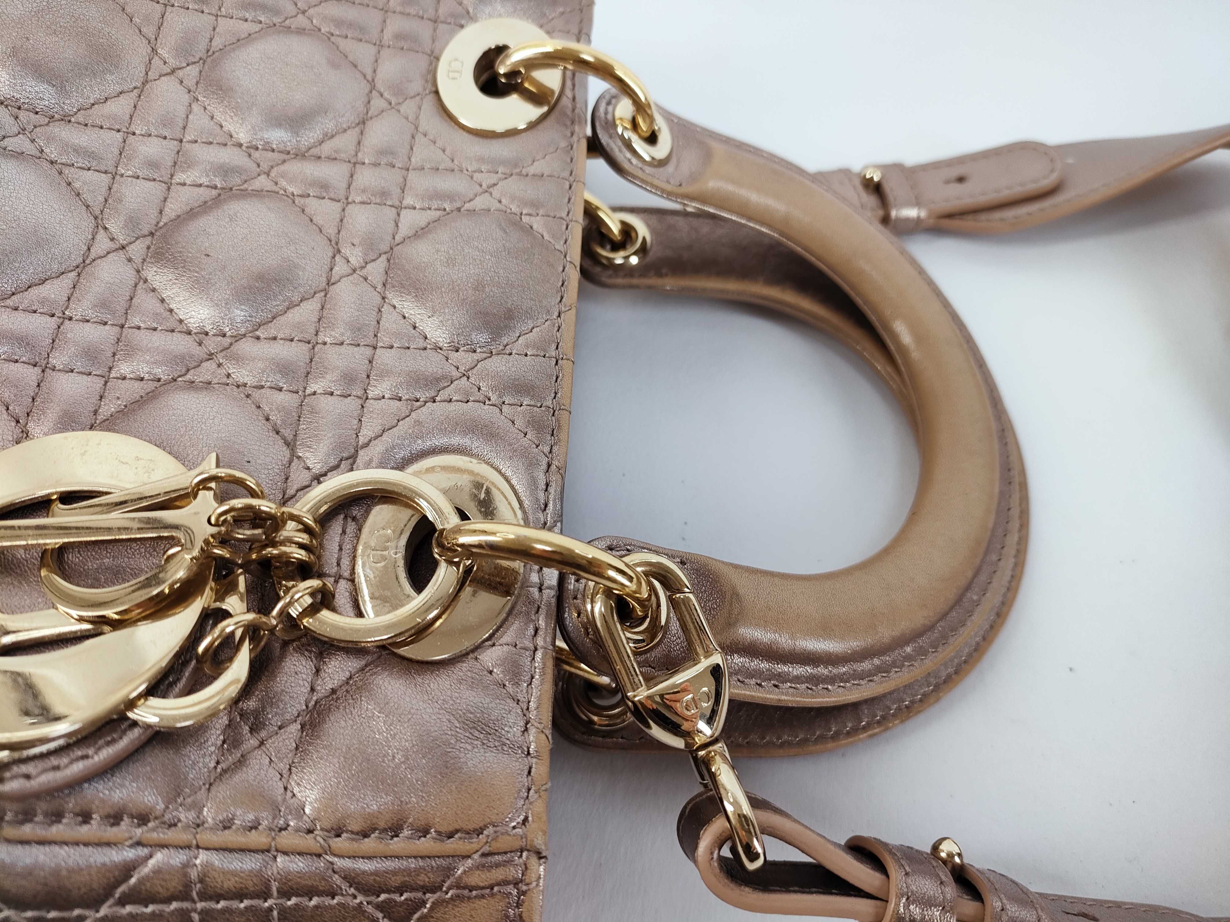 Lady Dior Cannage Lady MY ABC 2WAY Handbag — view 5