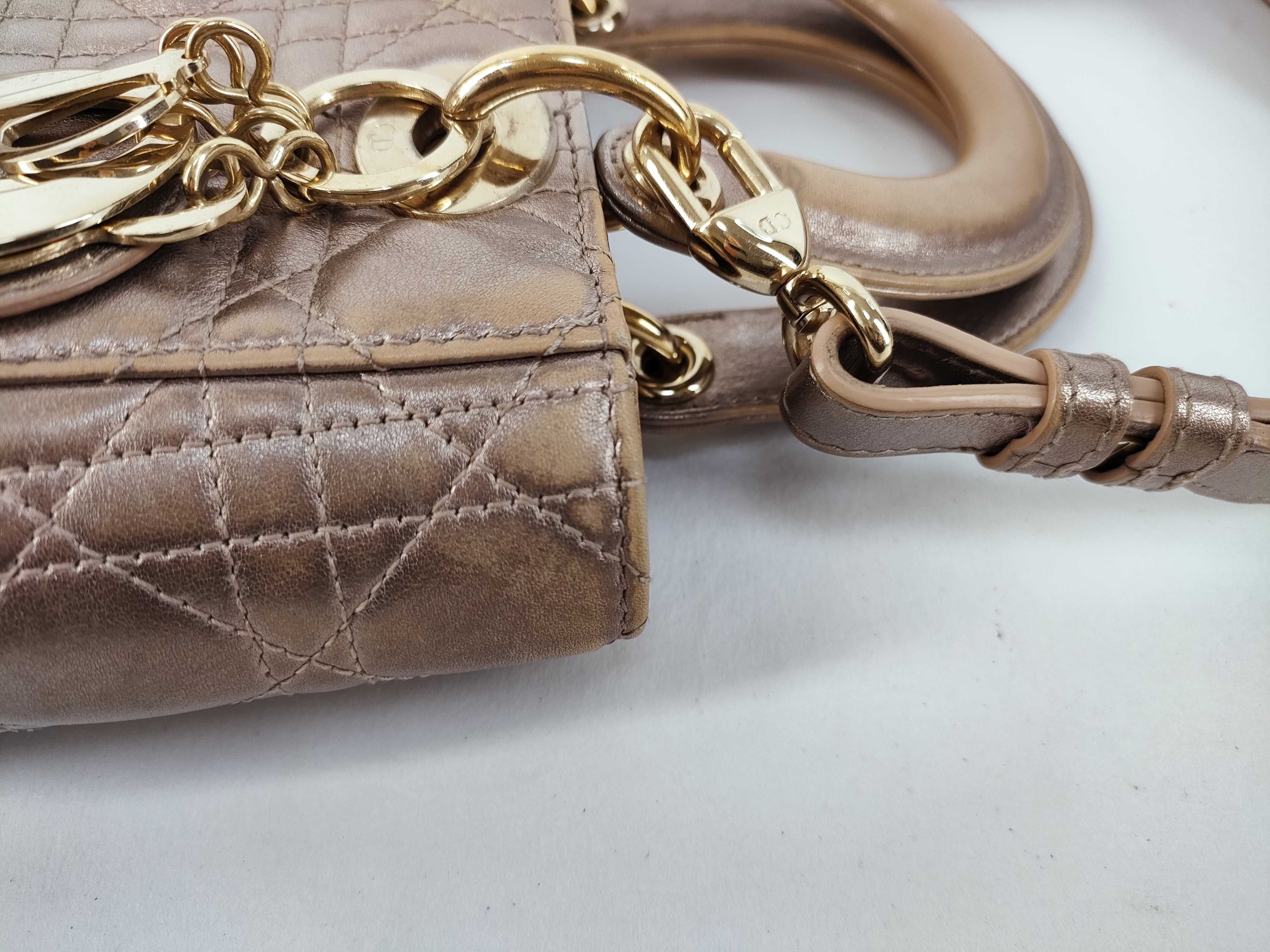 Lady Dior Cannage Lady MY ABC 2WAY Handbag — view 6