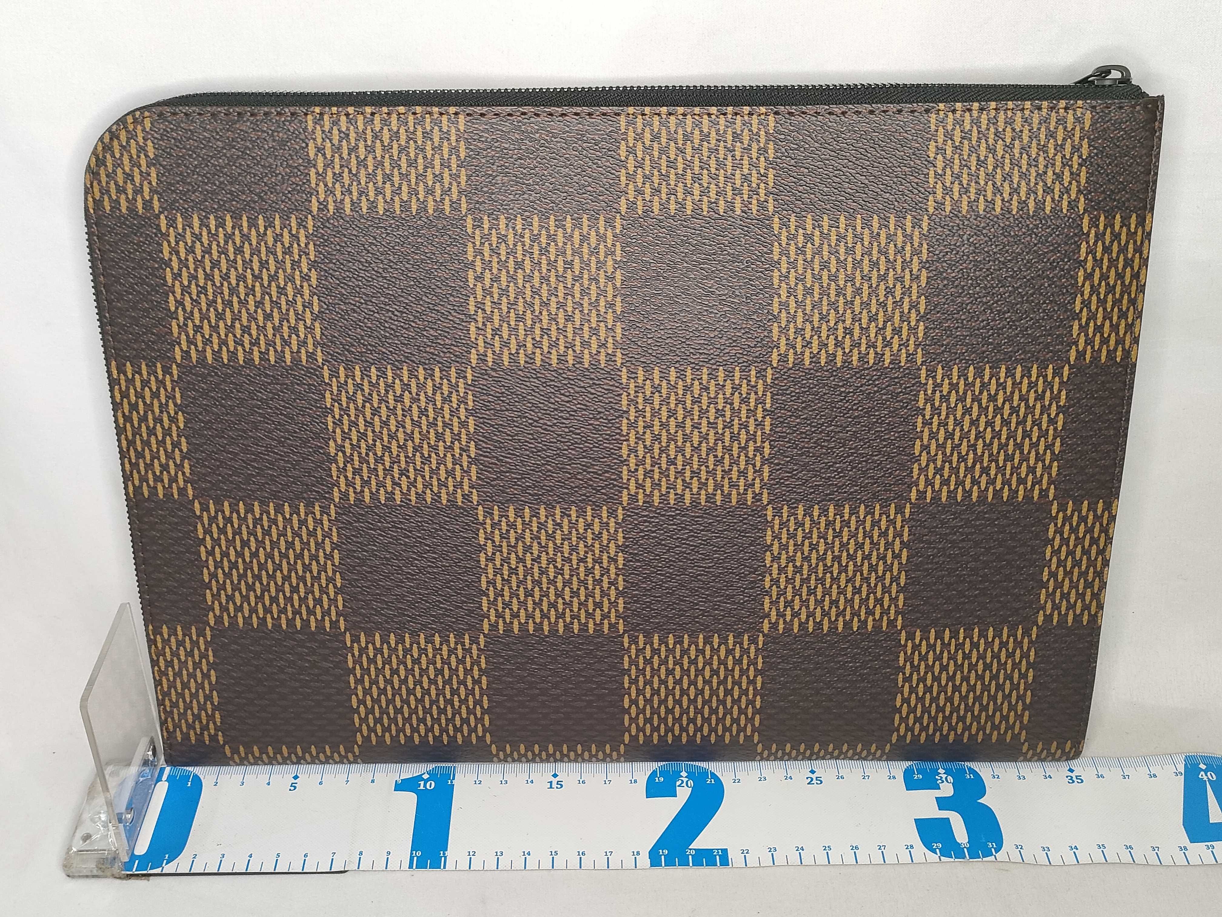 Damier x NIGO Damier Giant Pochette Jour GM N60390 Brown TY2200 Clutch Bag — view 2