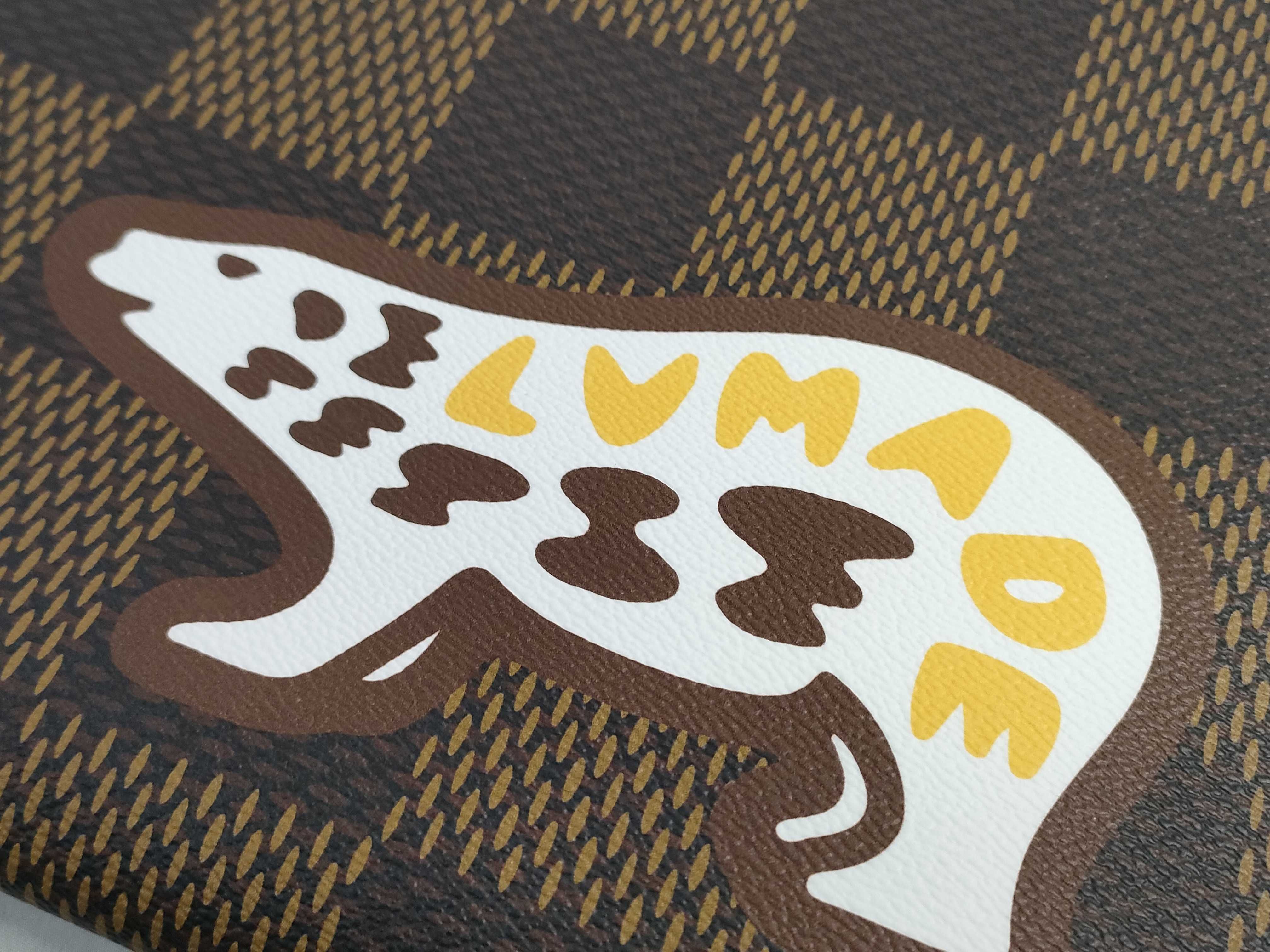 Damier x NIGO Damier Giant Pochette Jour GM N60390 Brown TY2200 Clutch Bag — view 11