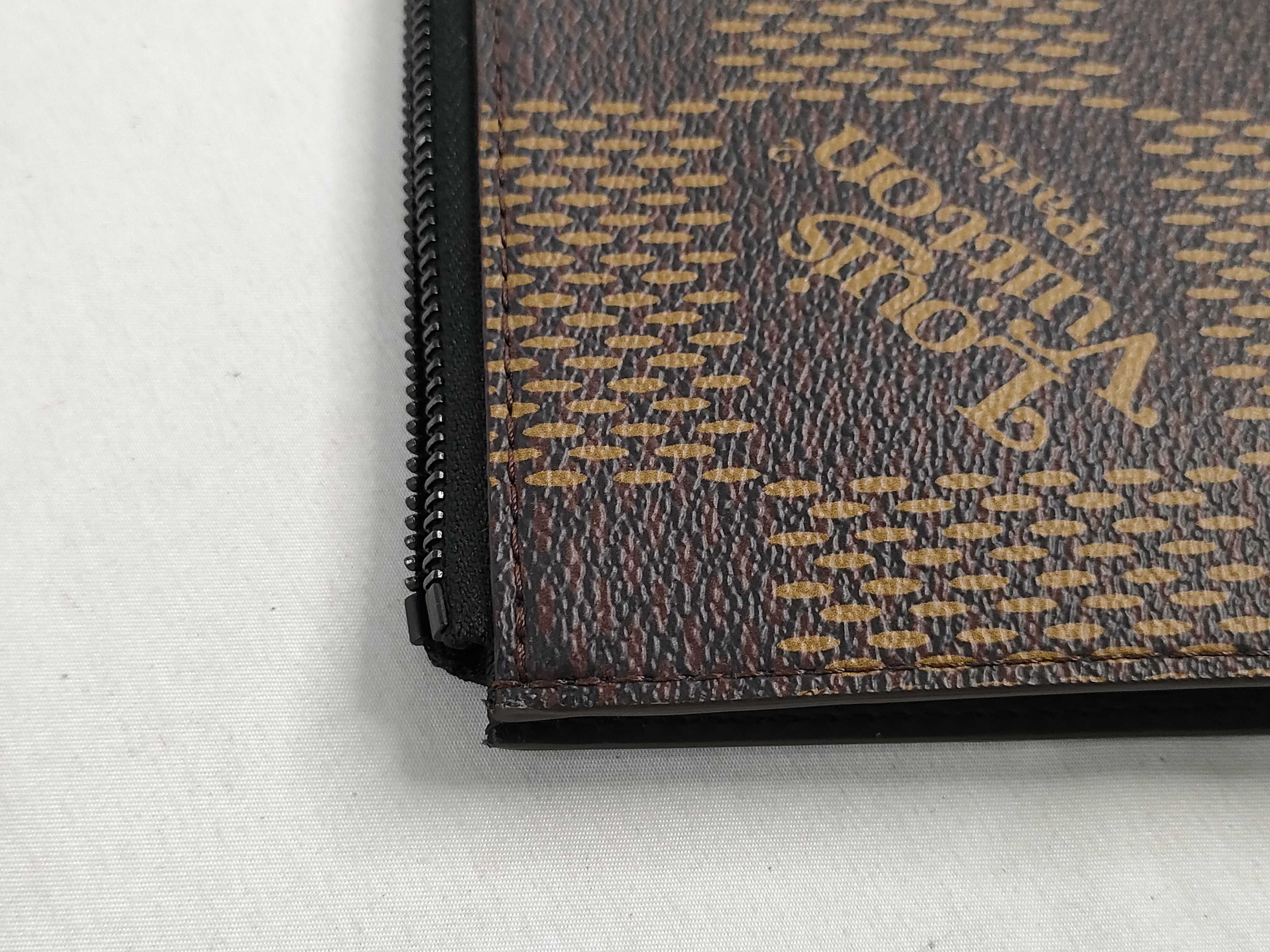 Damier x NIGO Damier Giant Pochette Jour GM N60390 Brown TY2200 Clutch Bag — view 12