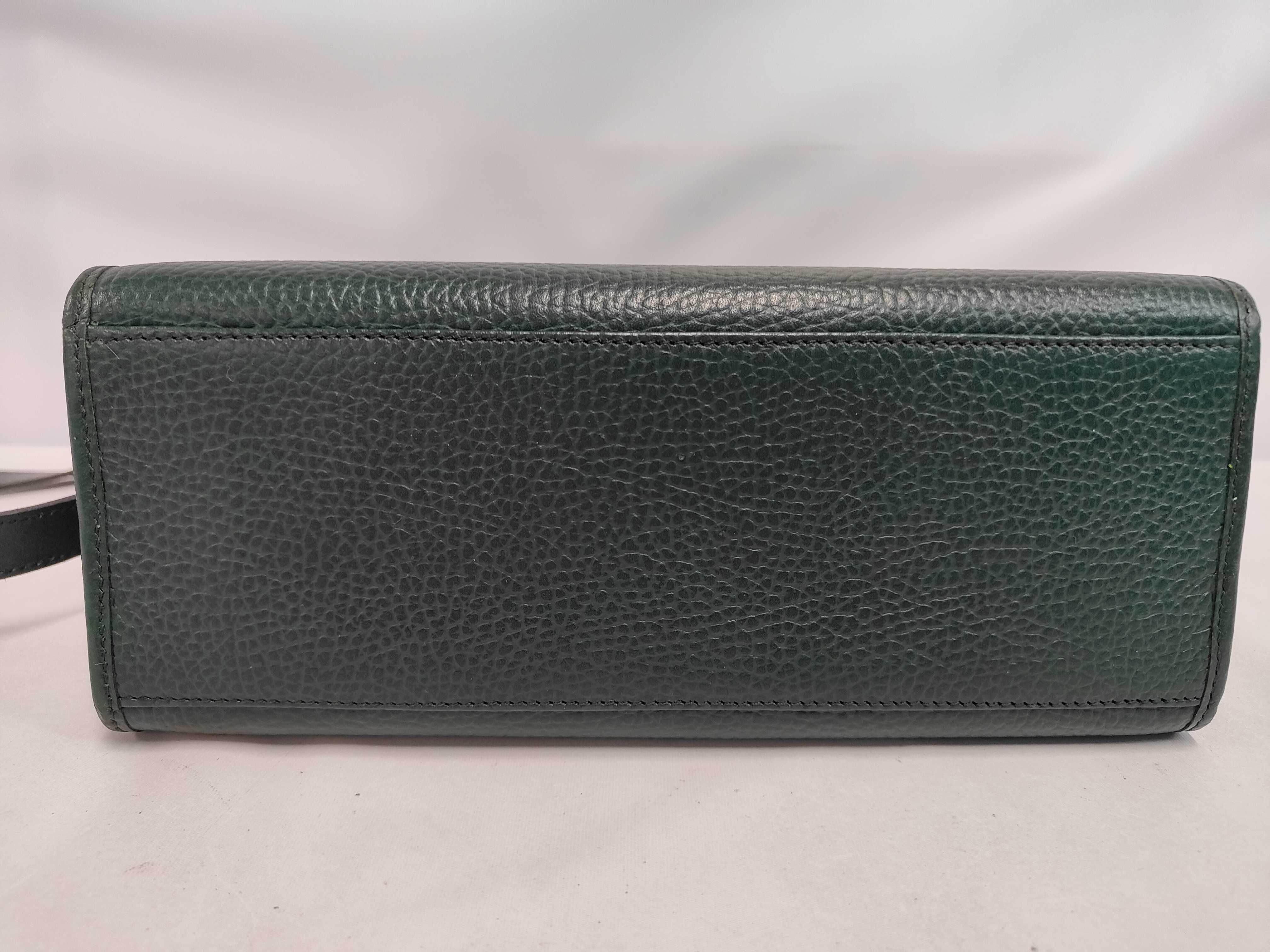 2-way handbag, green shoulder bag — view 4