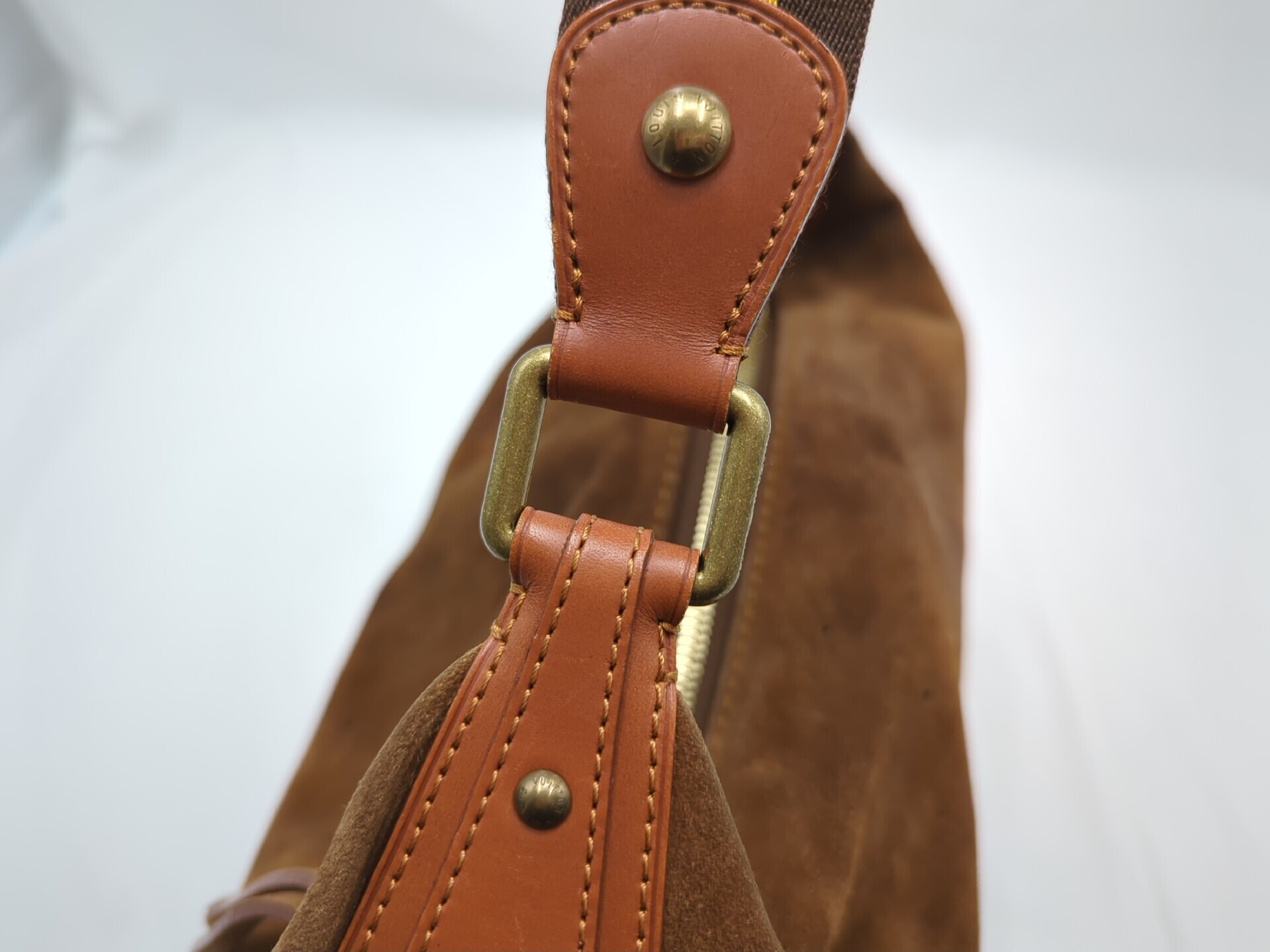 M95119 Suede Onata GM Handbag — view 7