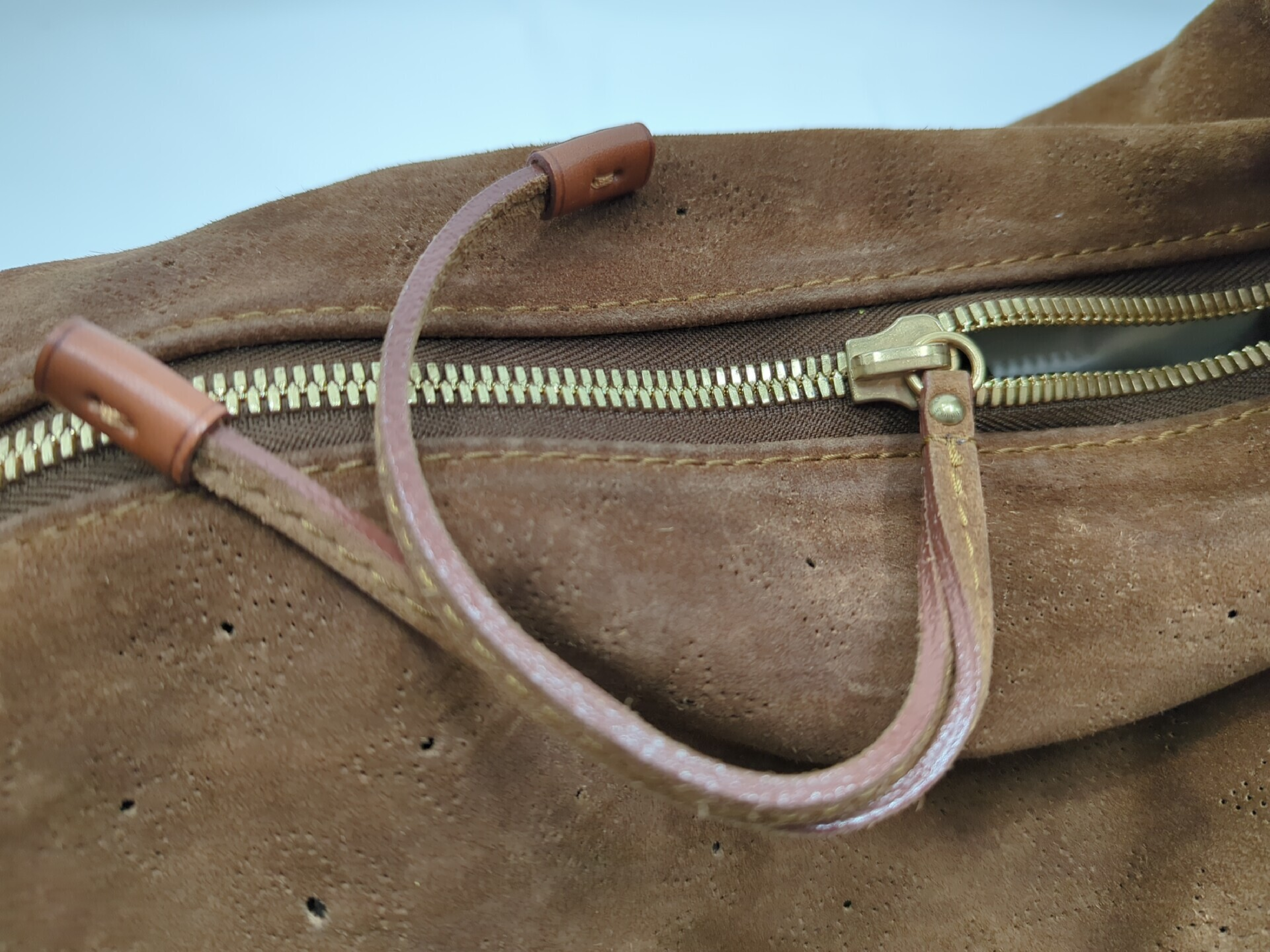 M95119 Suede Onata GM Handbag — view 8