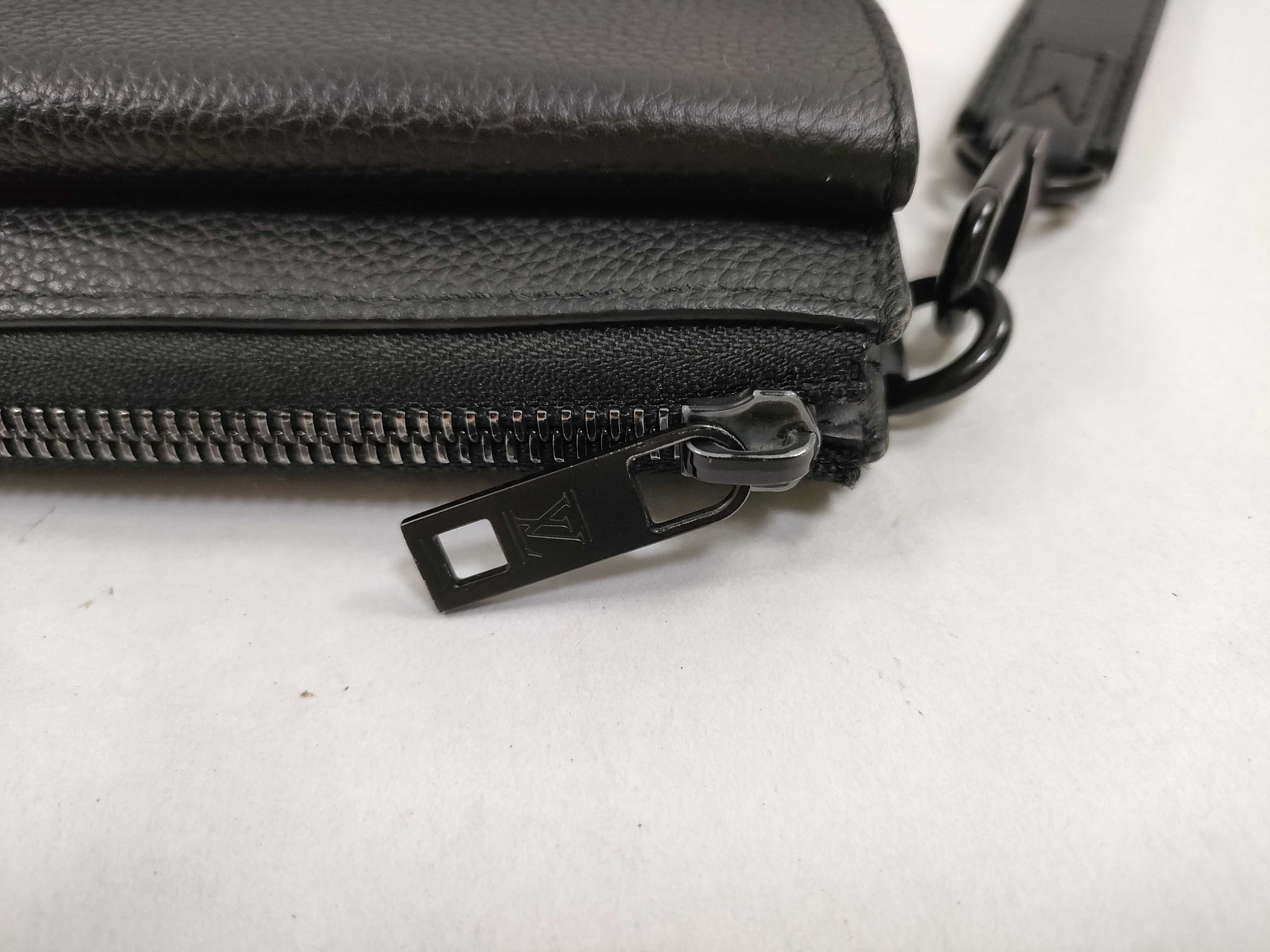 LV Aerogram Zippy Wallet Long Wallet M69831 Noir/Black RFID detected — view 7