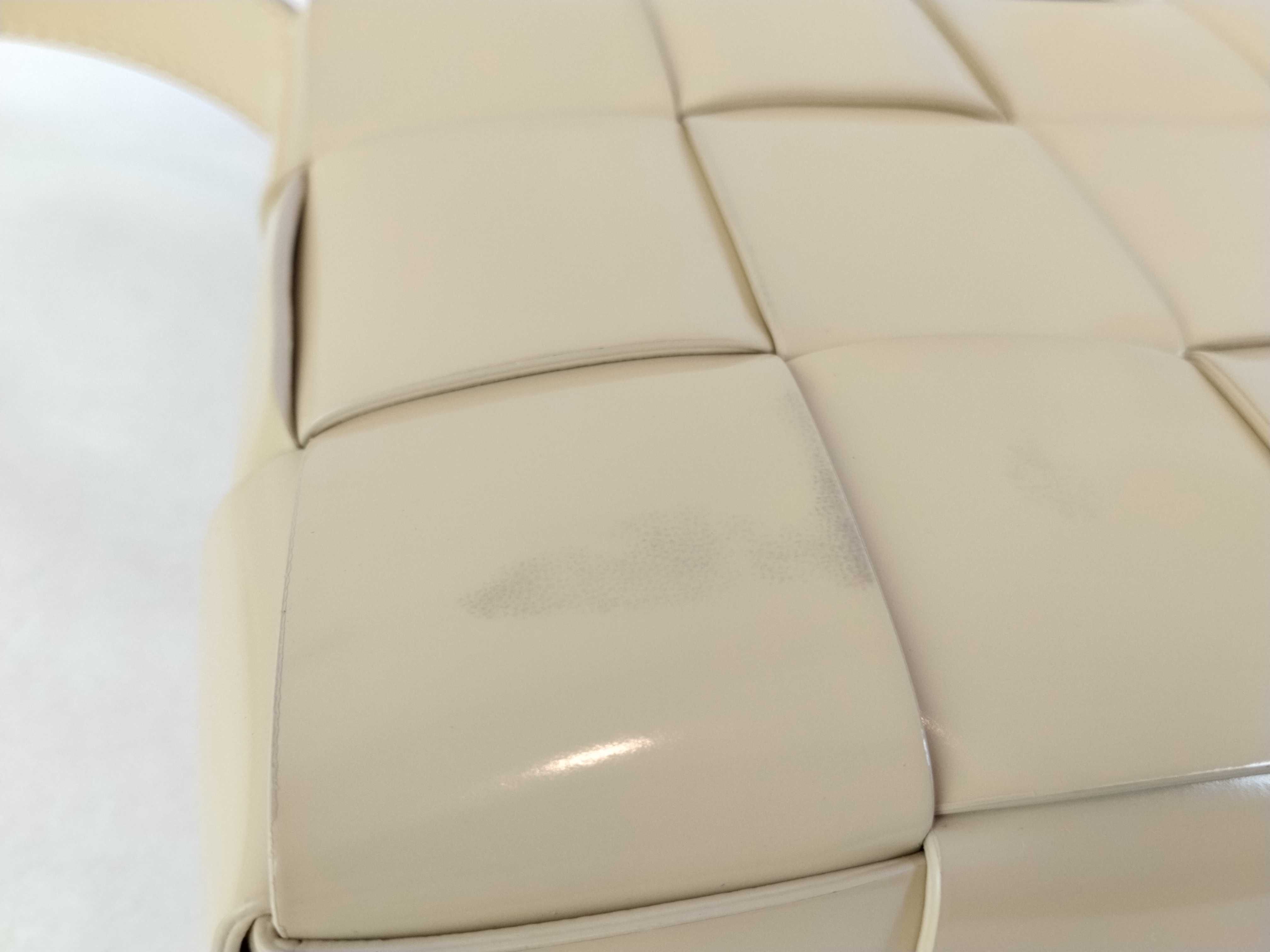 Maxi Intrecciato Cassette Leather Shoulder Bag — view 12