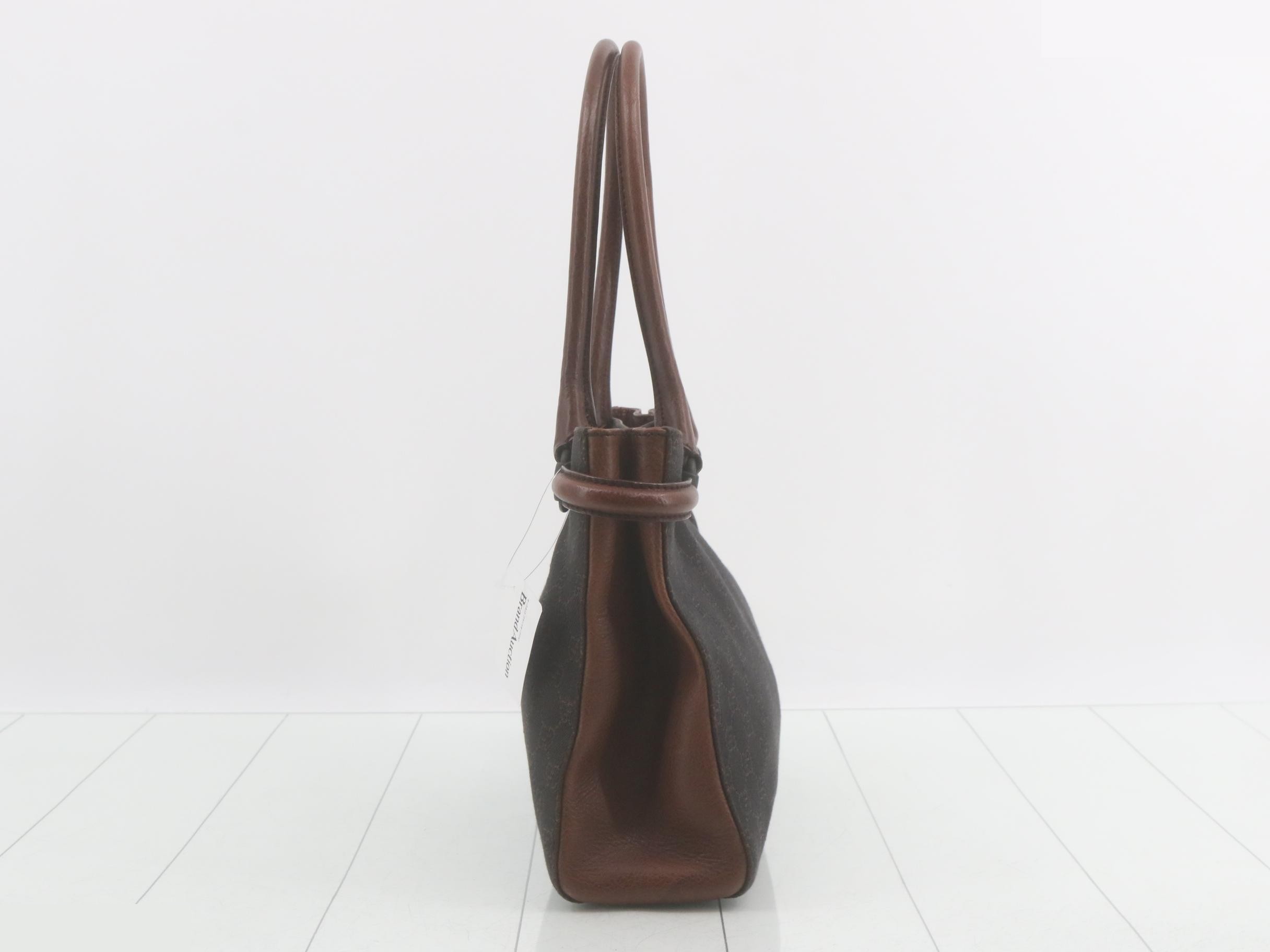 GG Canvas (Bag) 101971 Horsebit Tote Bag — view 4
