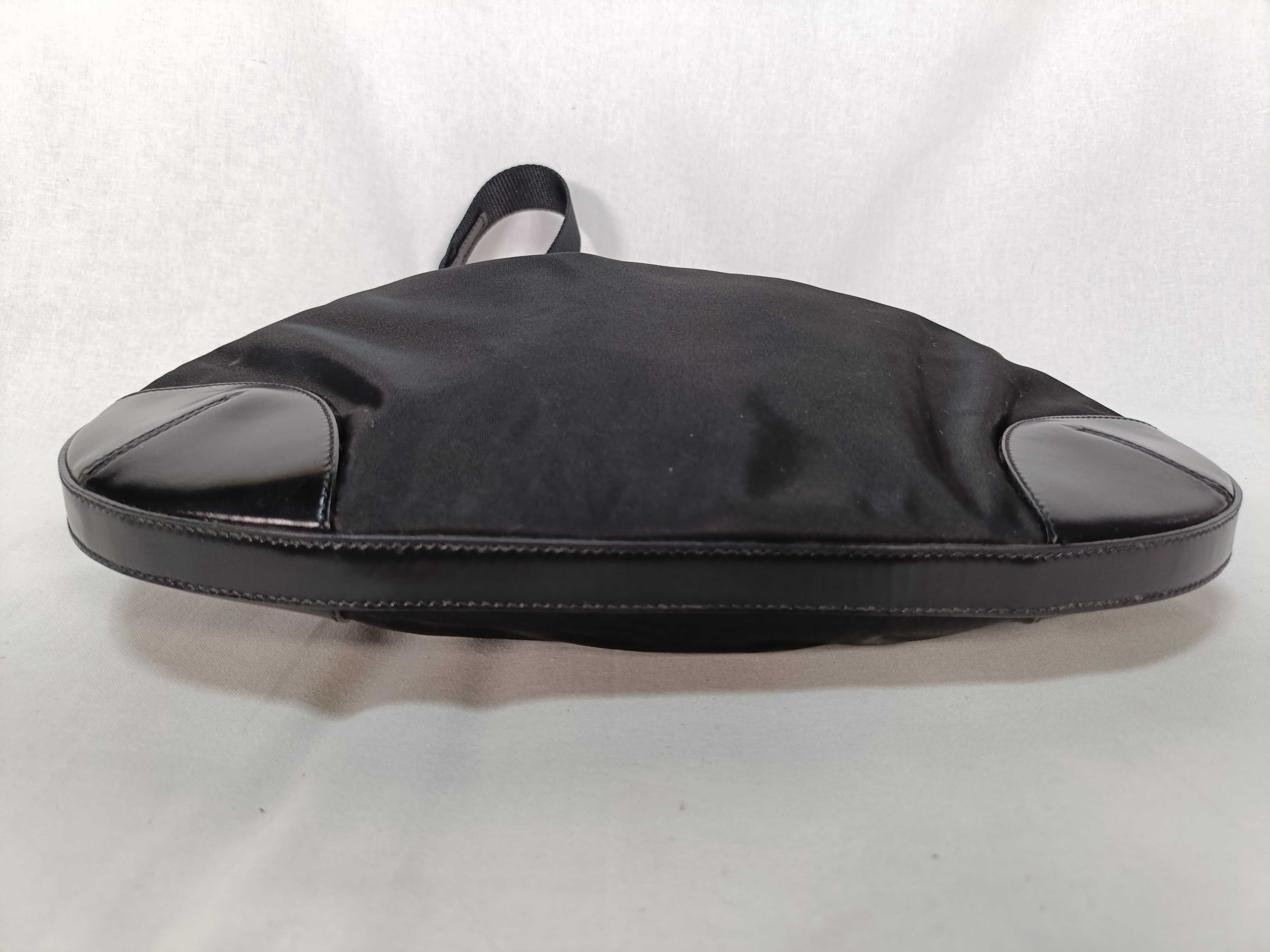 Nylon Shoulder Bag BR3487 Black Shoulder Bag — view 3