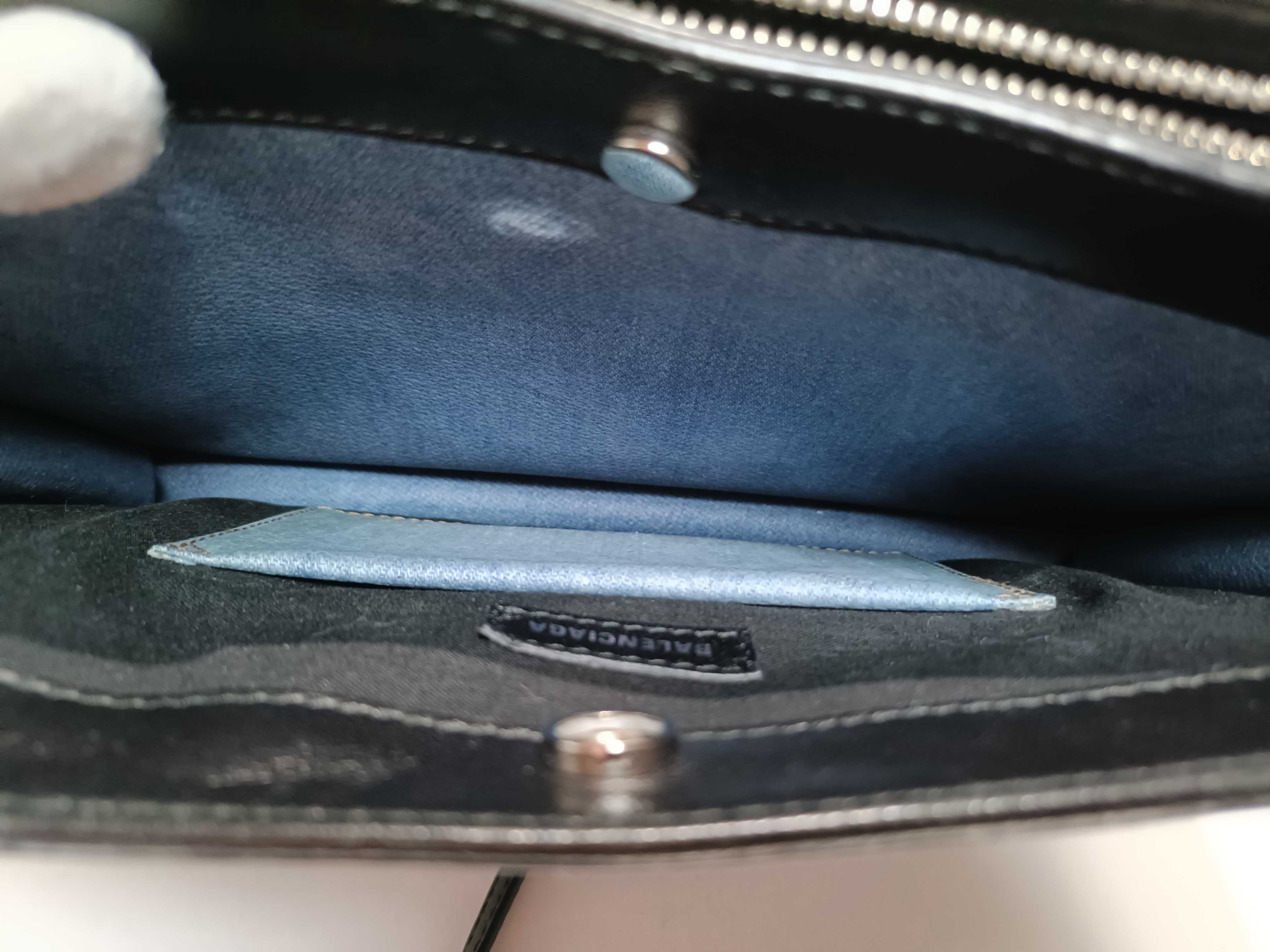 Navy Denim Shoulder Bag — view 12